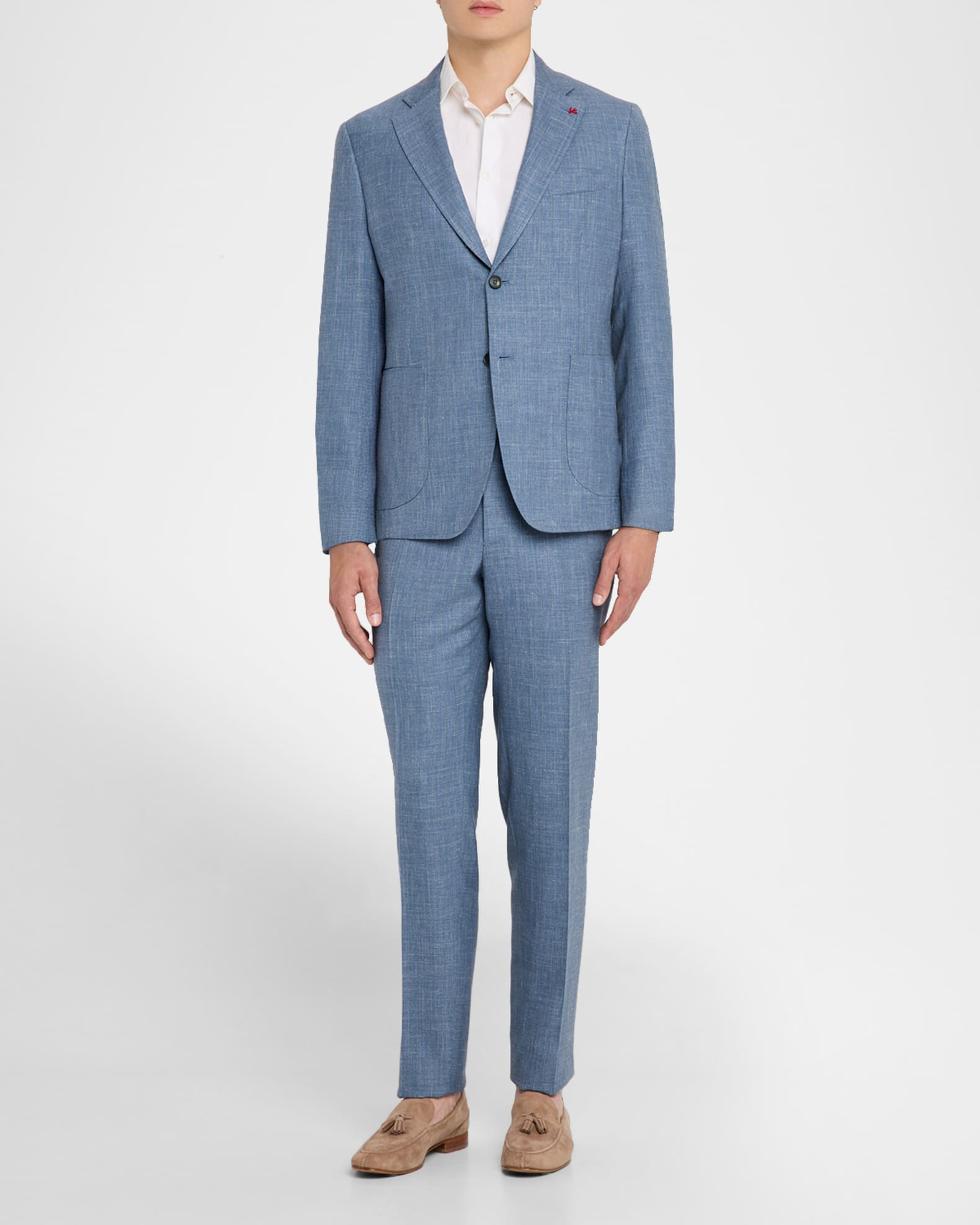 Isaia Men's Thin Stripe Single-Breasted Suit Neiman Marcus
