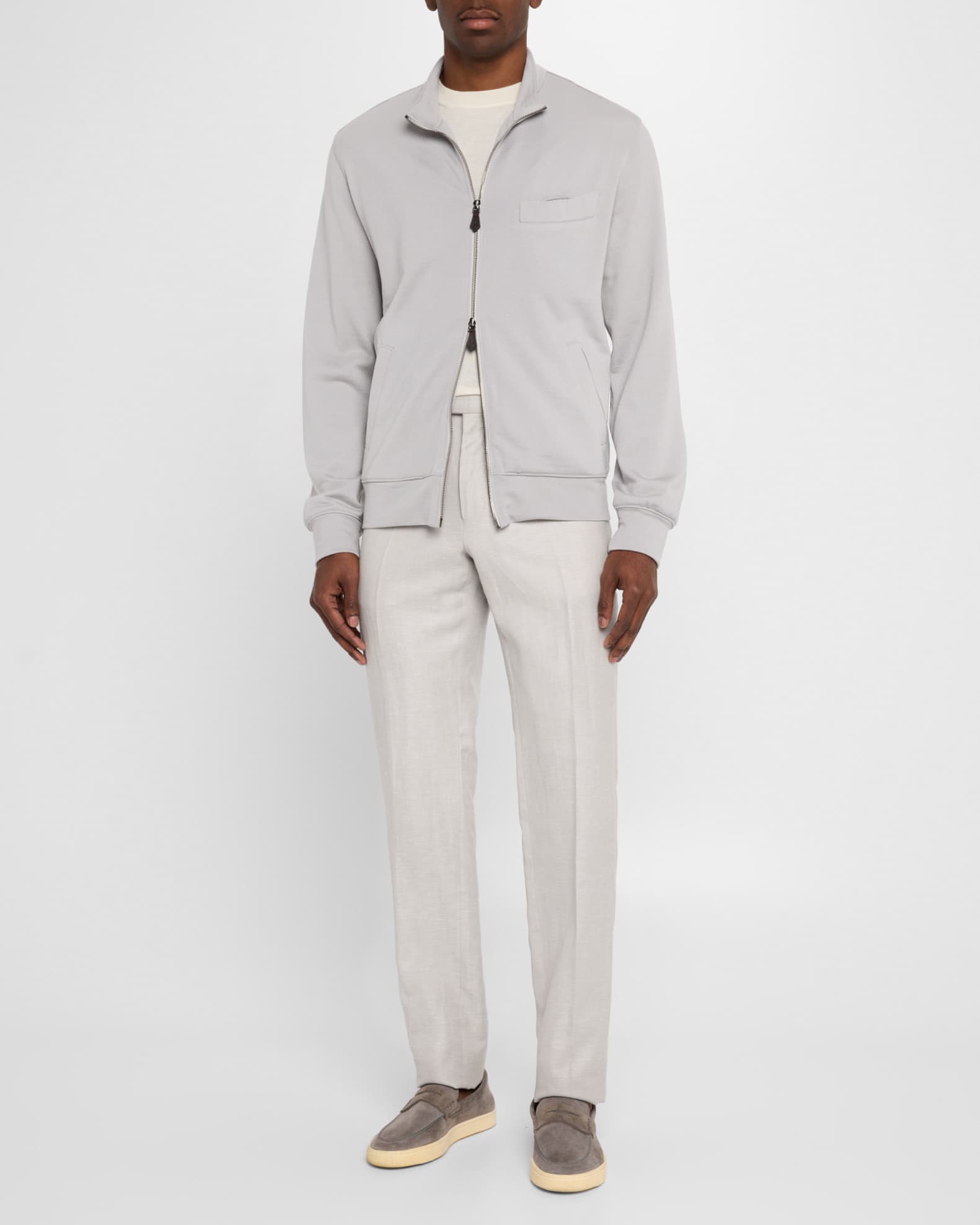 Men's Full-Zip Knit Track Jacket 1