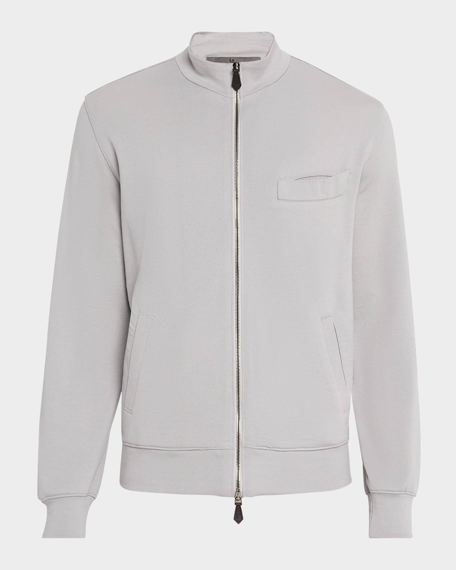 Men's Full-Zip Knit Track Jacket 0