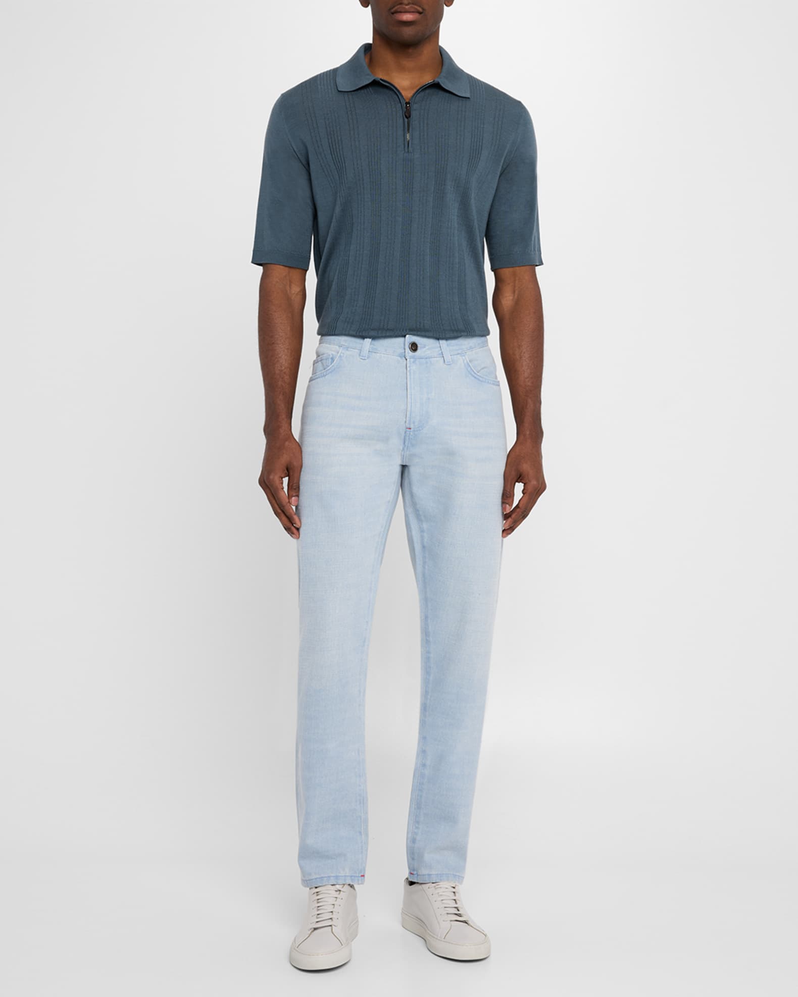 Men's Hybrid Slim 5-Pocket Chino Pants 1
