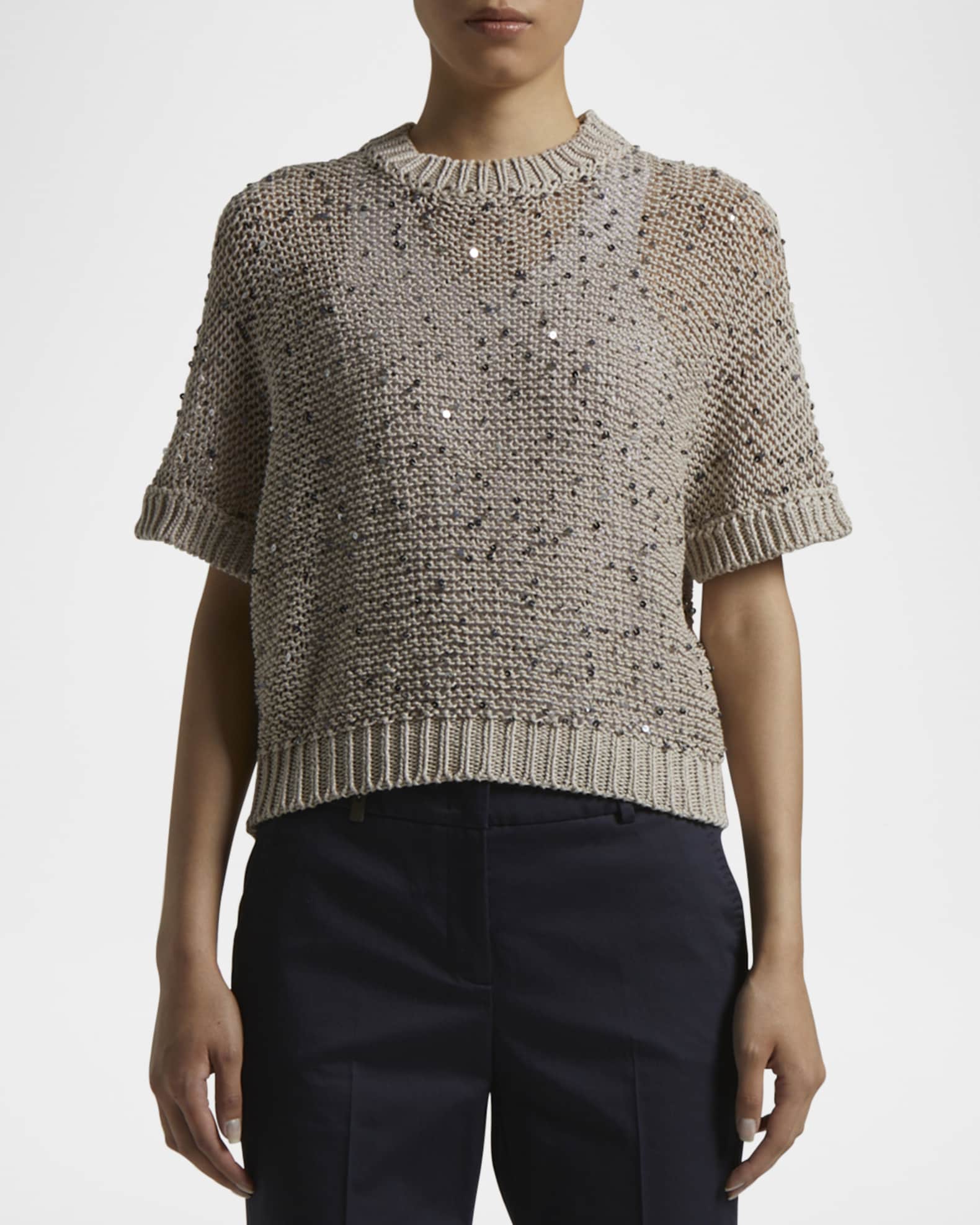 Versace sequin jumper cheap