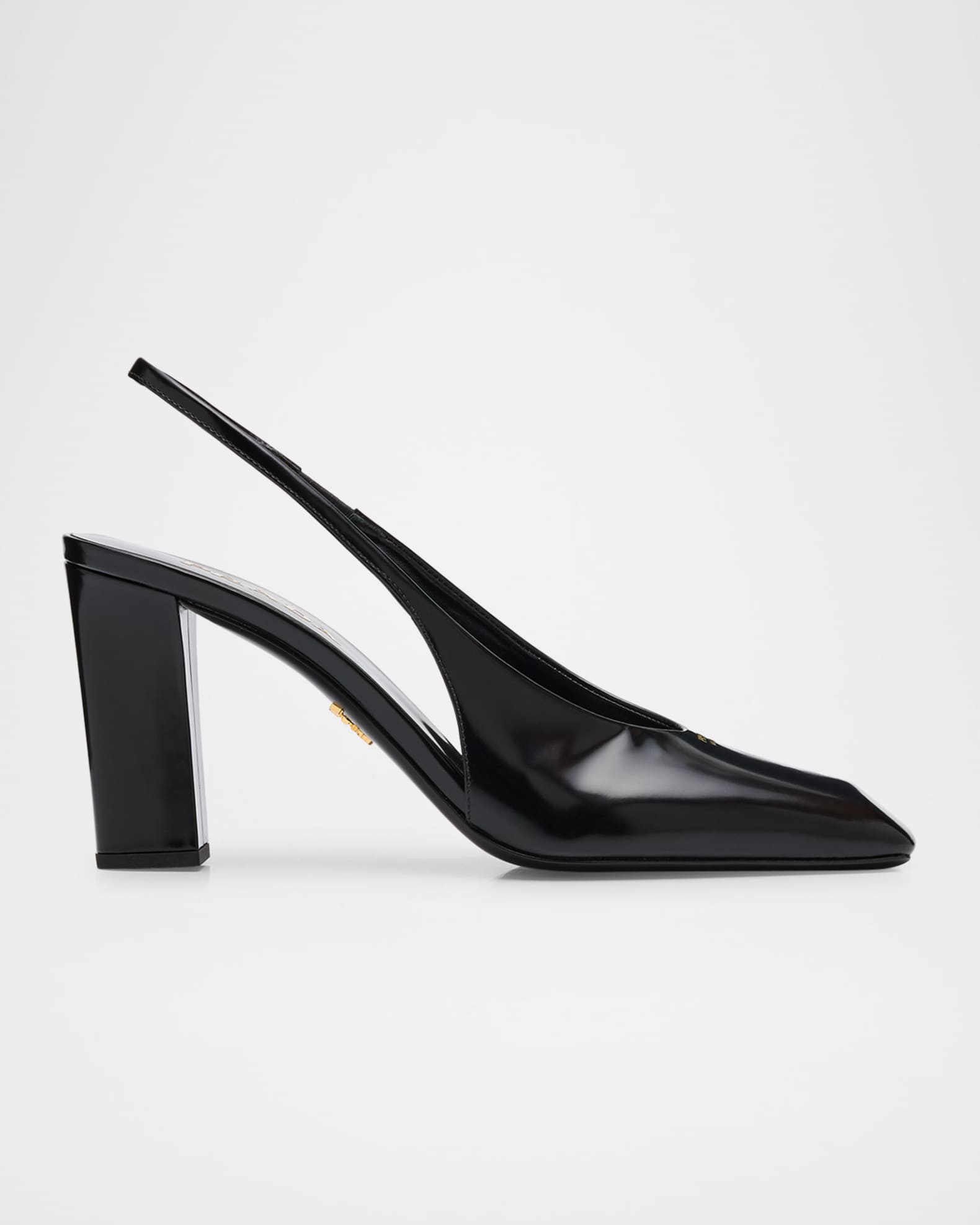 Modellerie Leather Slingback Pumps 0