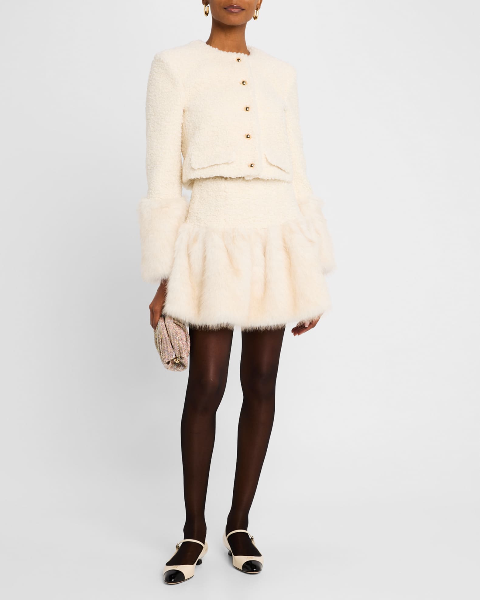 Barnette Faux Fur Blazer 1