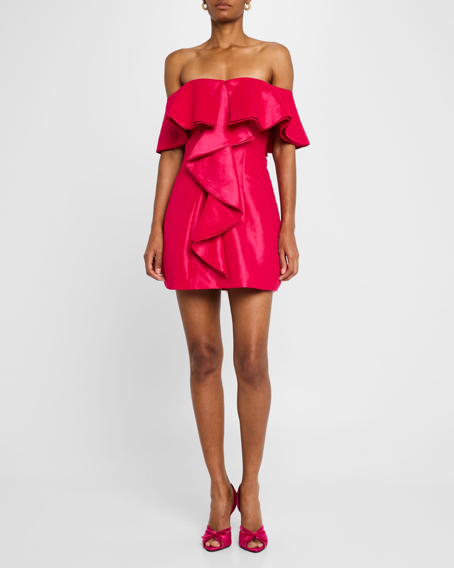 Neiman marcus off the shoulder dress shop
