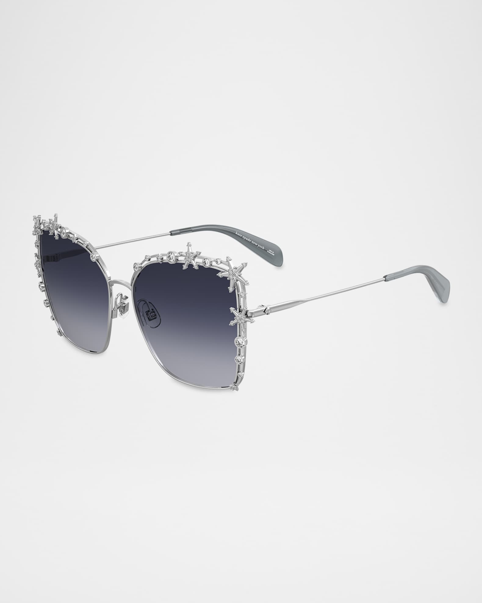 astrid star embellished square sunglasses 0