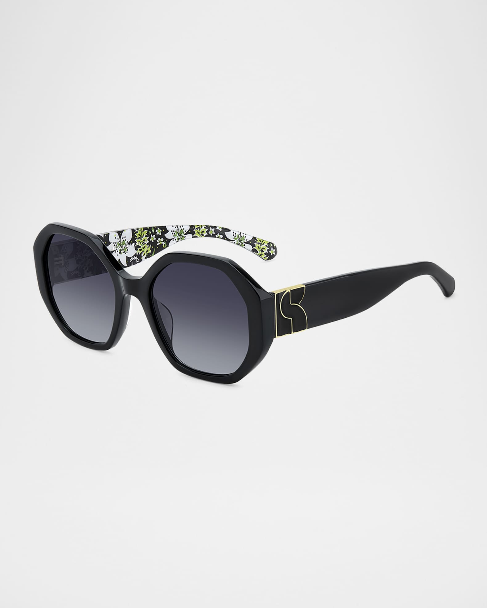 flynnie geometric acetate sunglasses 0