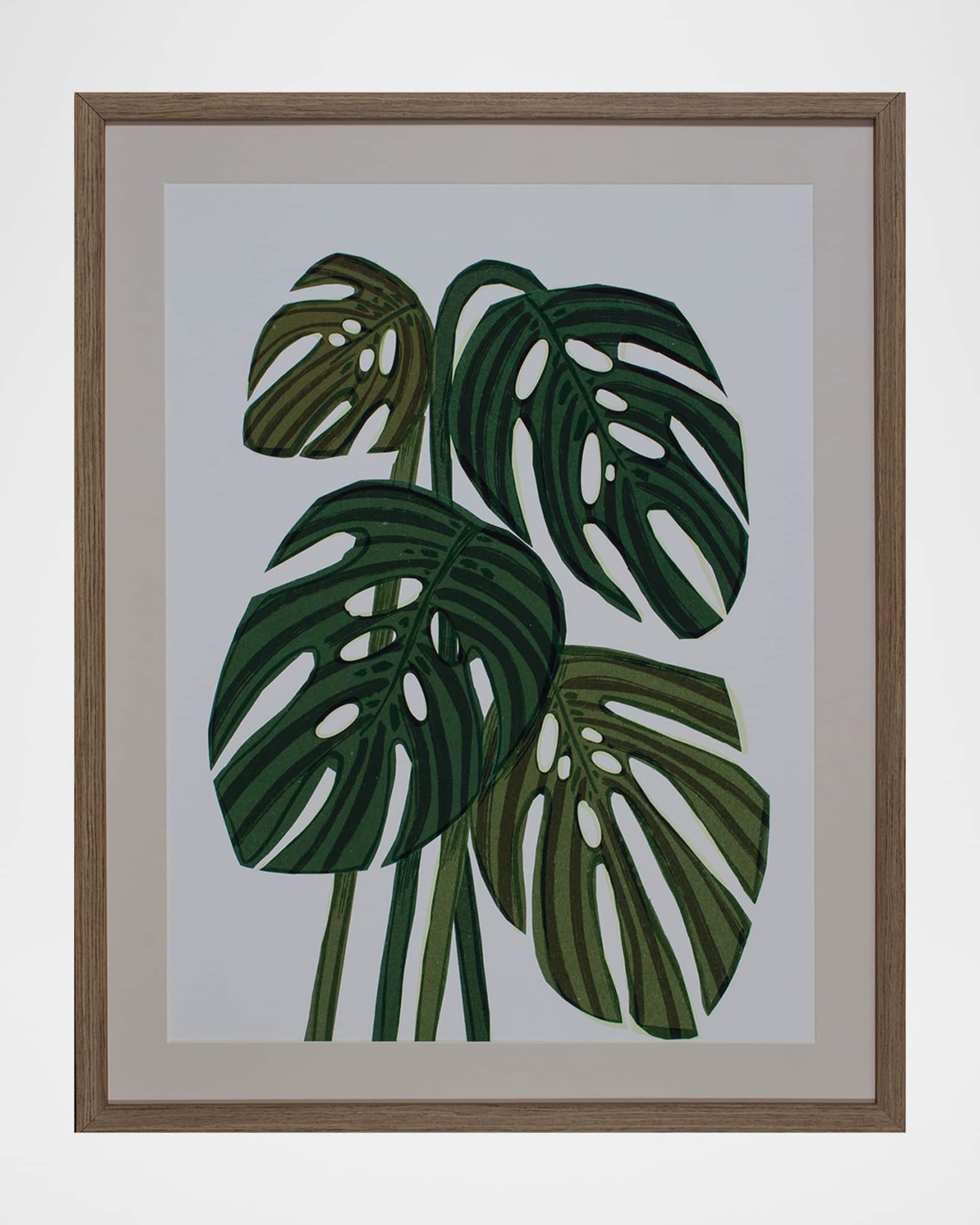 "Tropical Flourish" Framed Lithograph 0