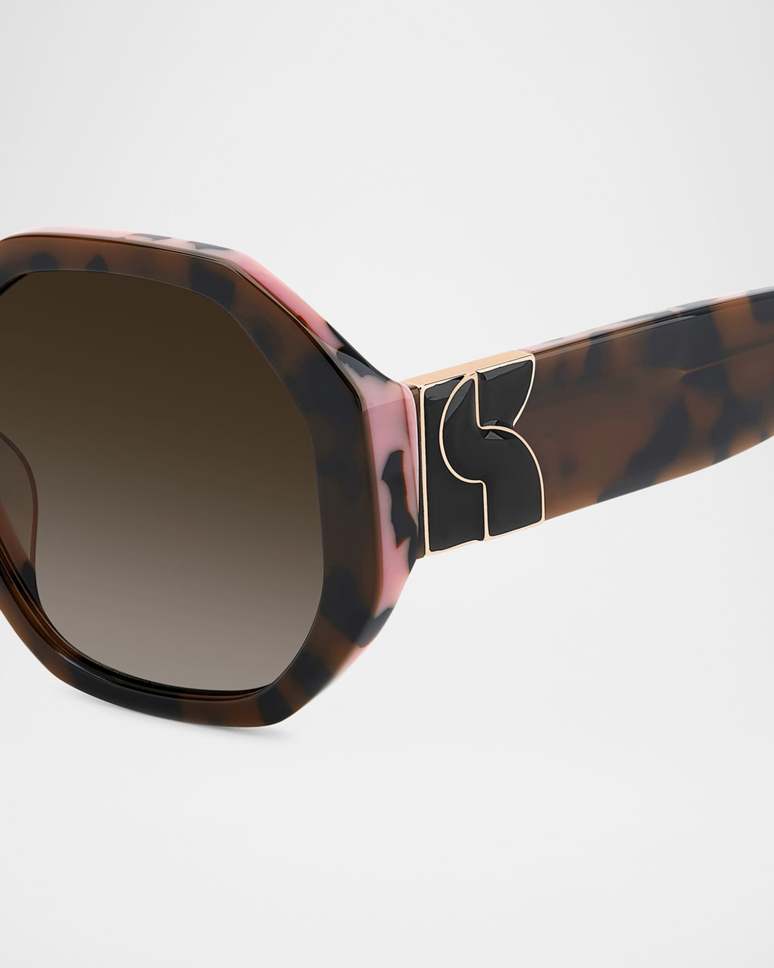 flynnie geometric acetate sunglasses 1
