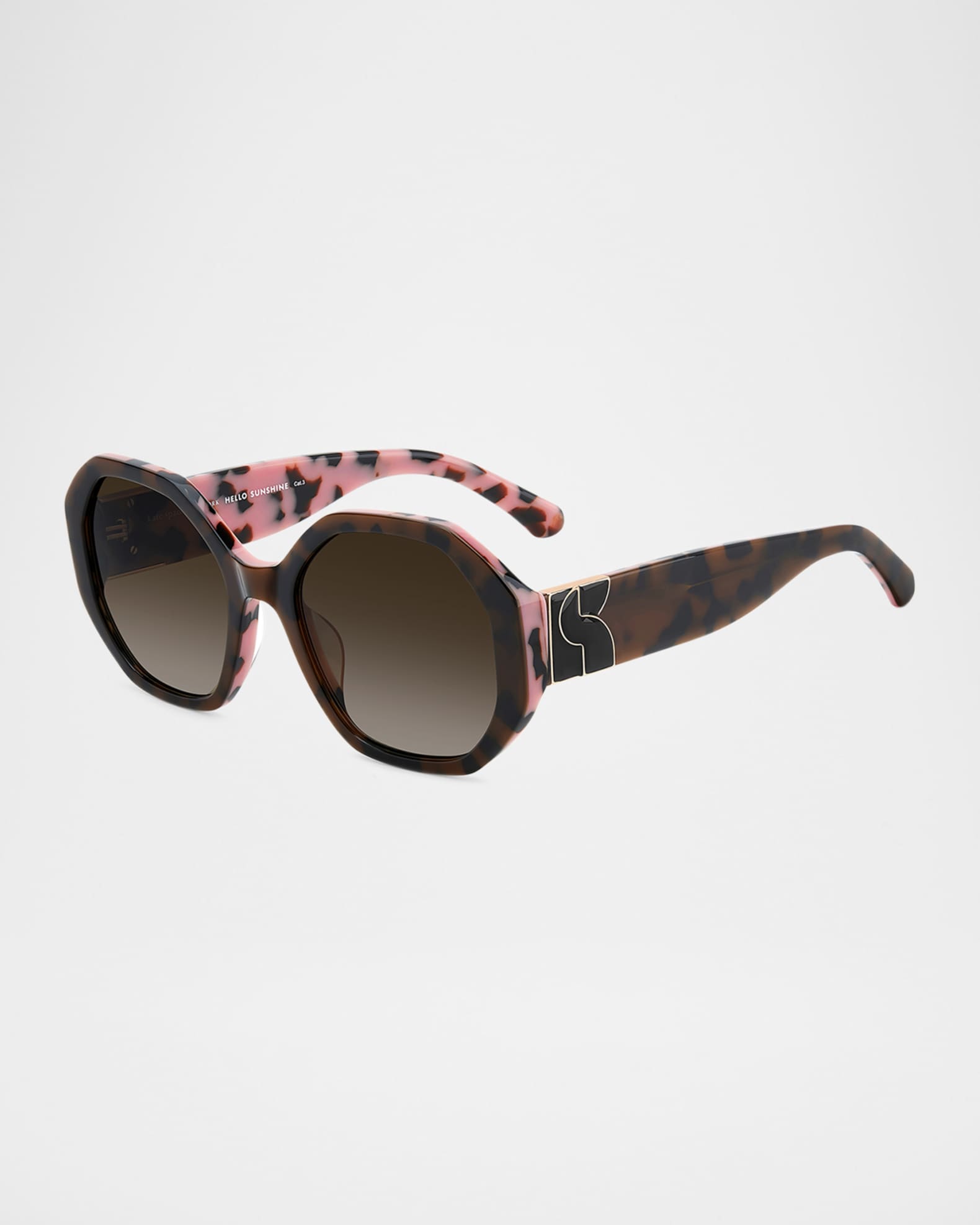 flynnie geometric acetate sunglasses 0
