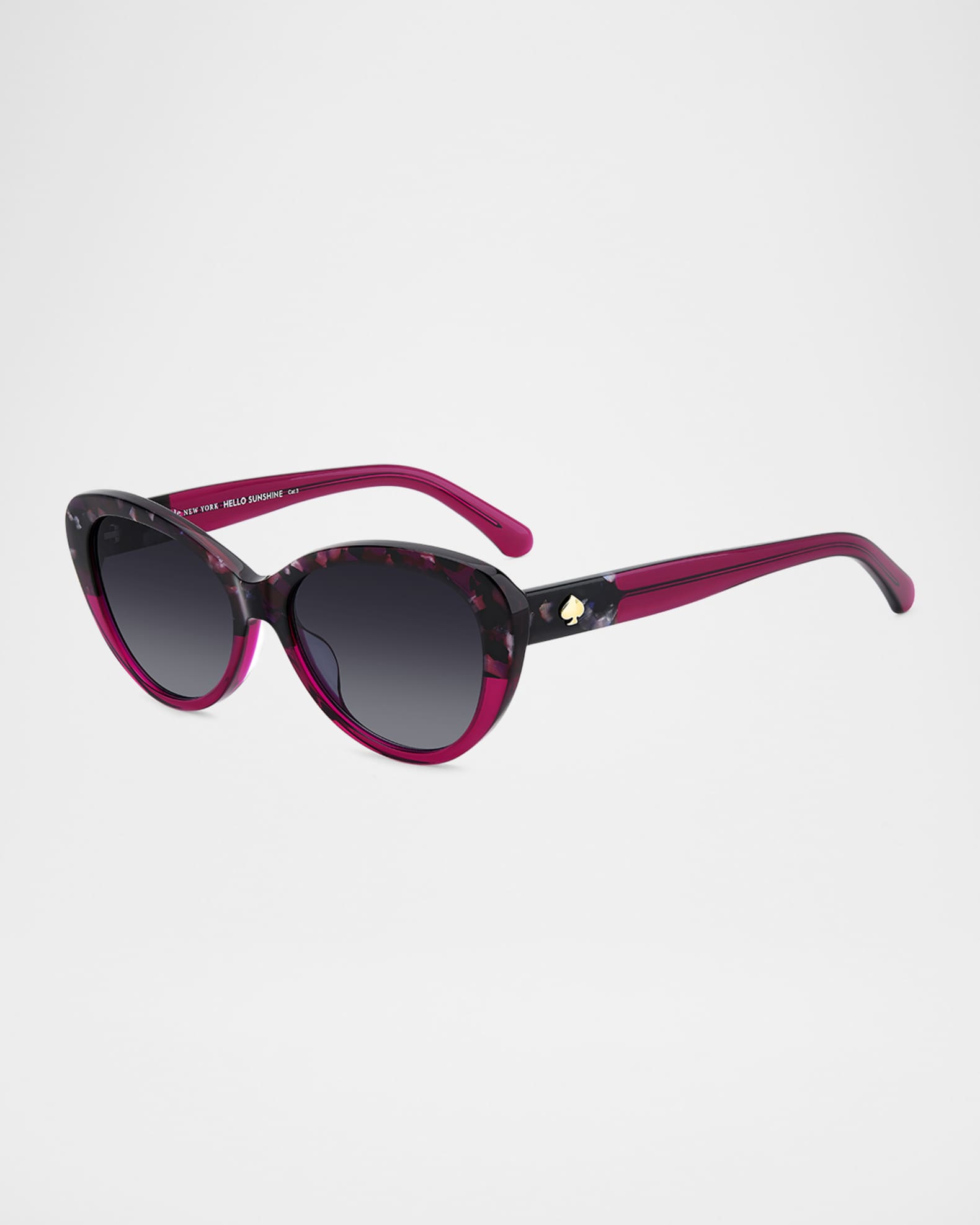 josi cat-eye acetate sunglasses 0