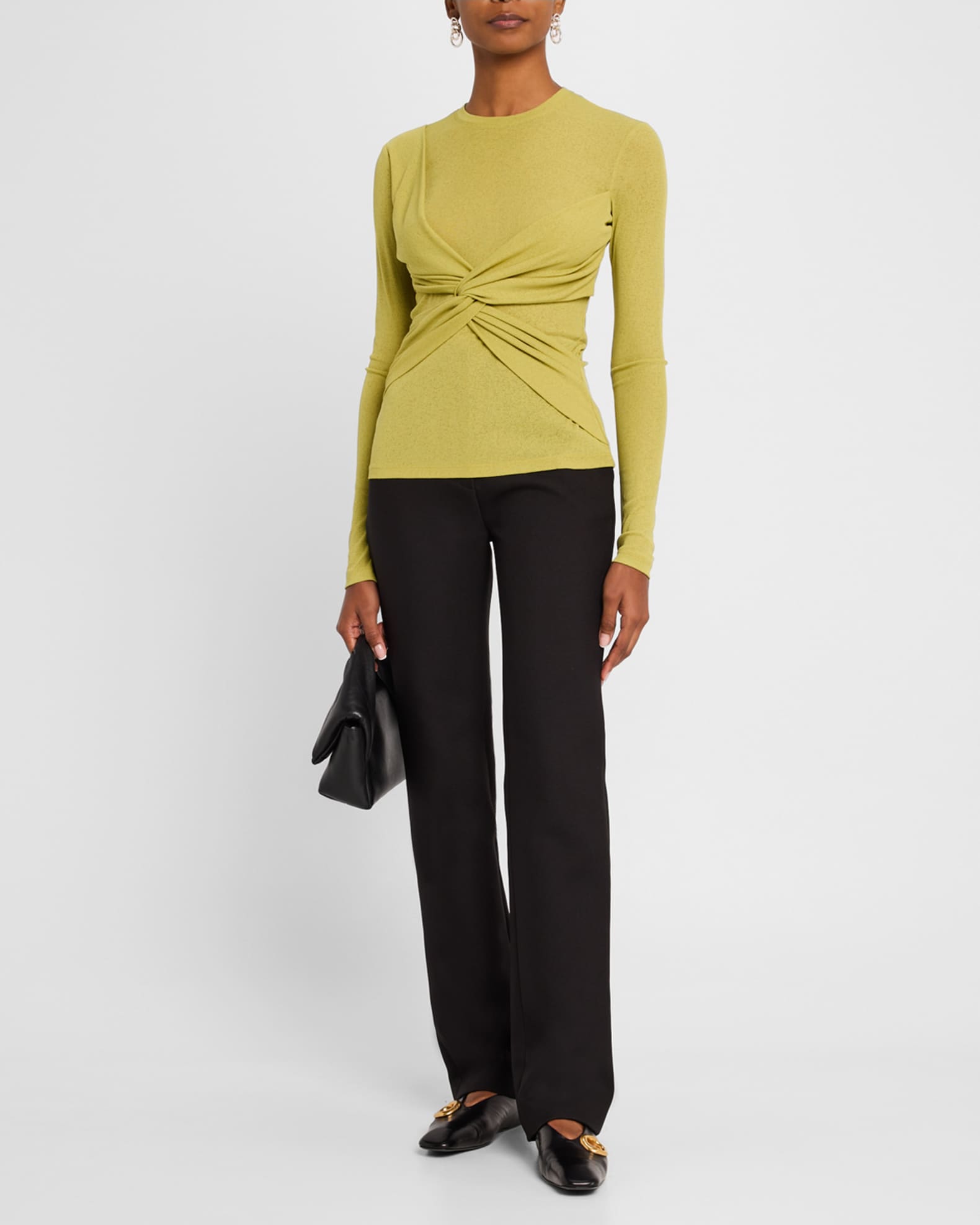 Cybel Slim-Leg Trousers 1