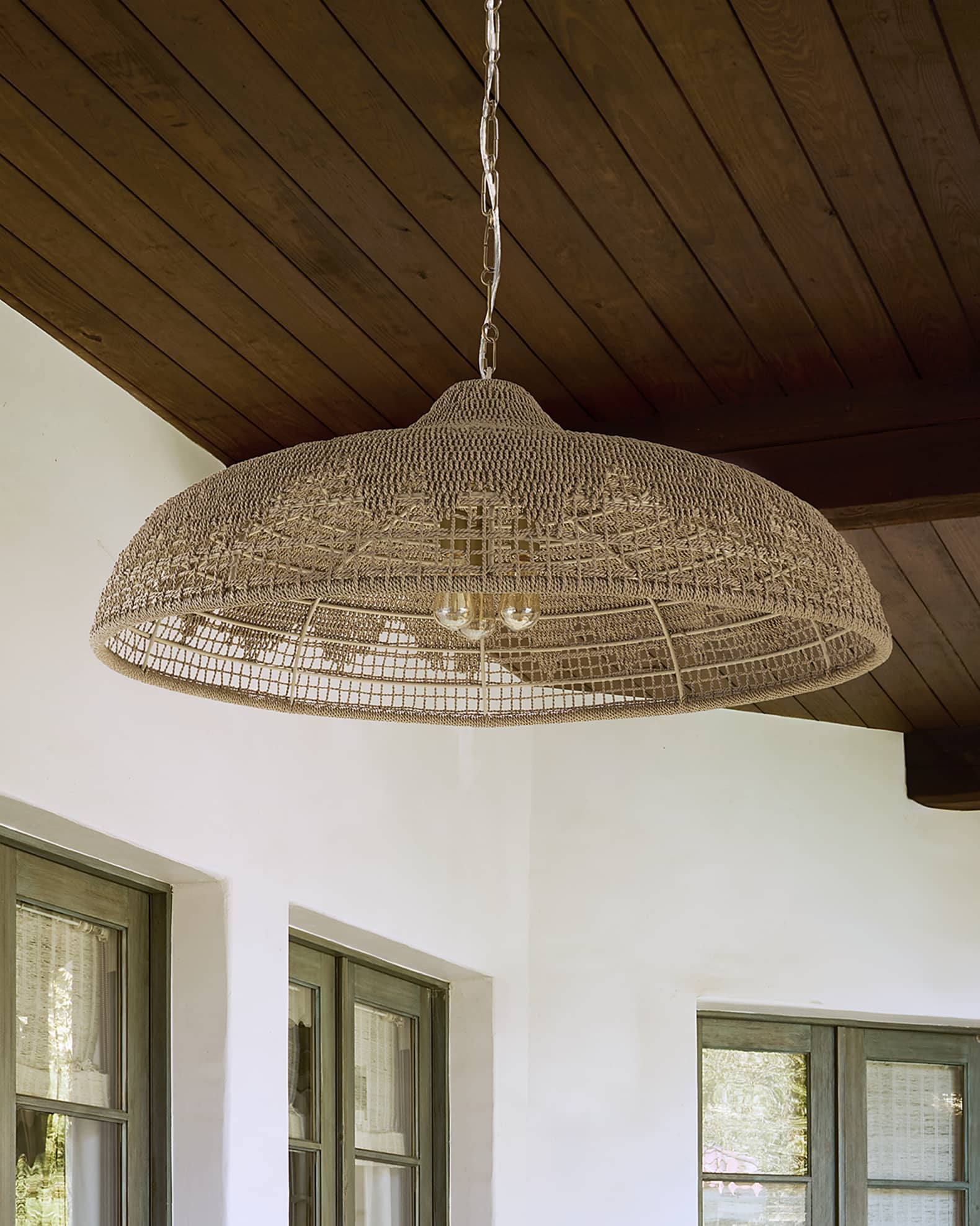 Outdoor round chandelier 2025