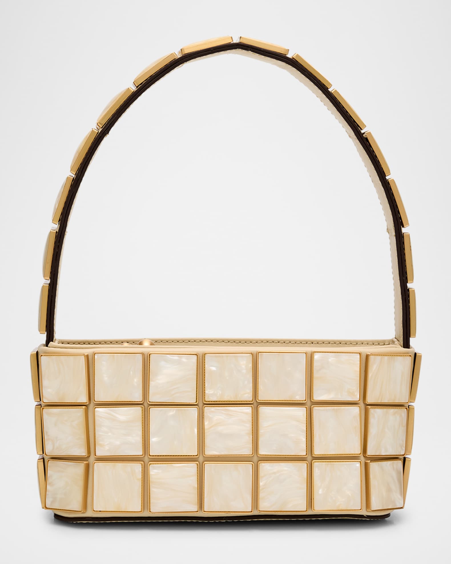 Romy Geometric Acrylic Shoulder Bag 0