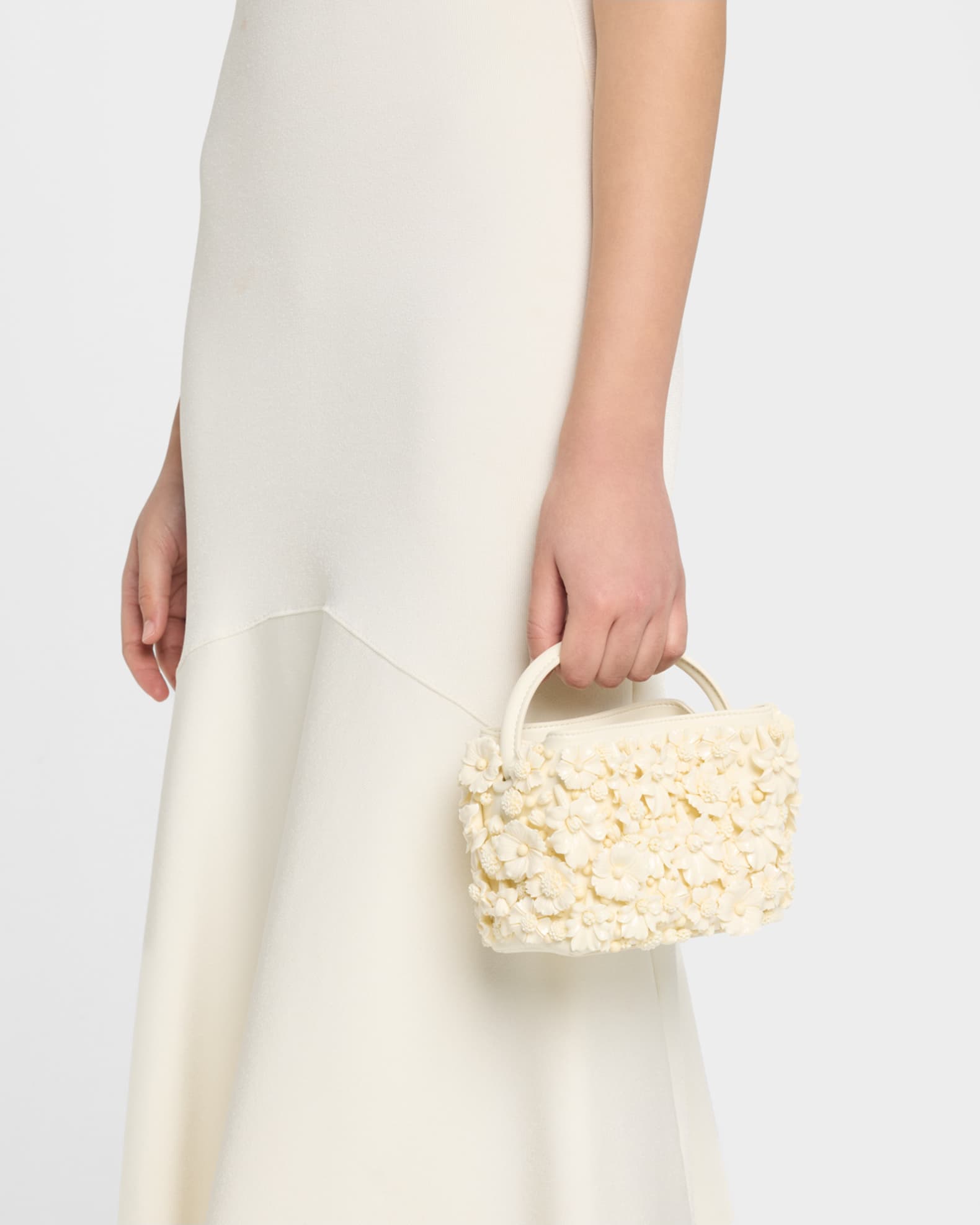 Solene Mini Floral Top-Handle Bag 1