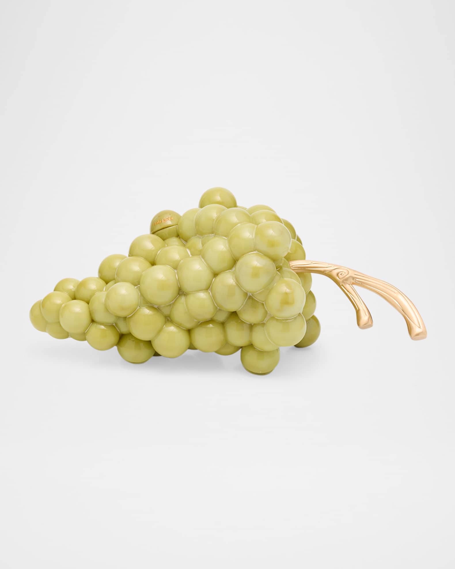 Grape Acrylic Clutch Bag 0