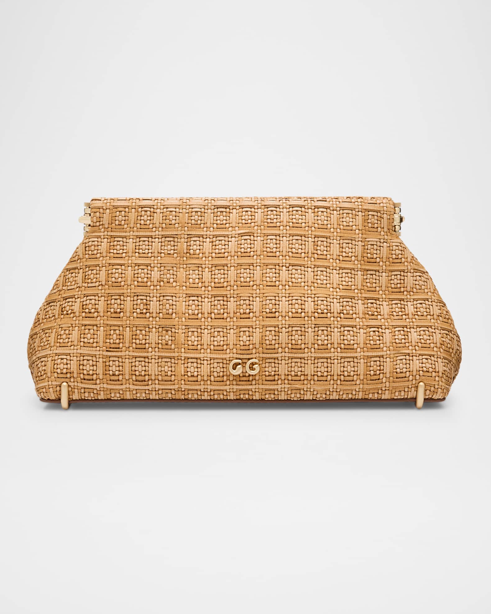 Lillia Mini Woven Clutch Bag 0