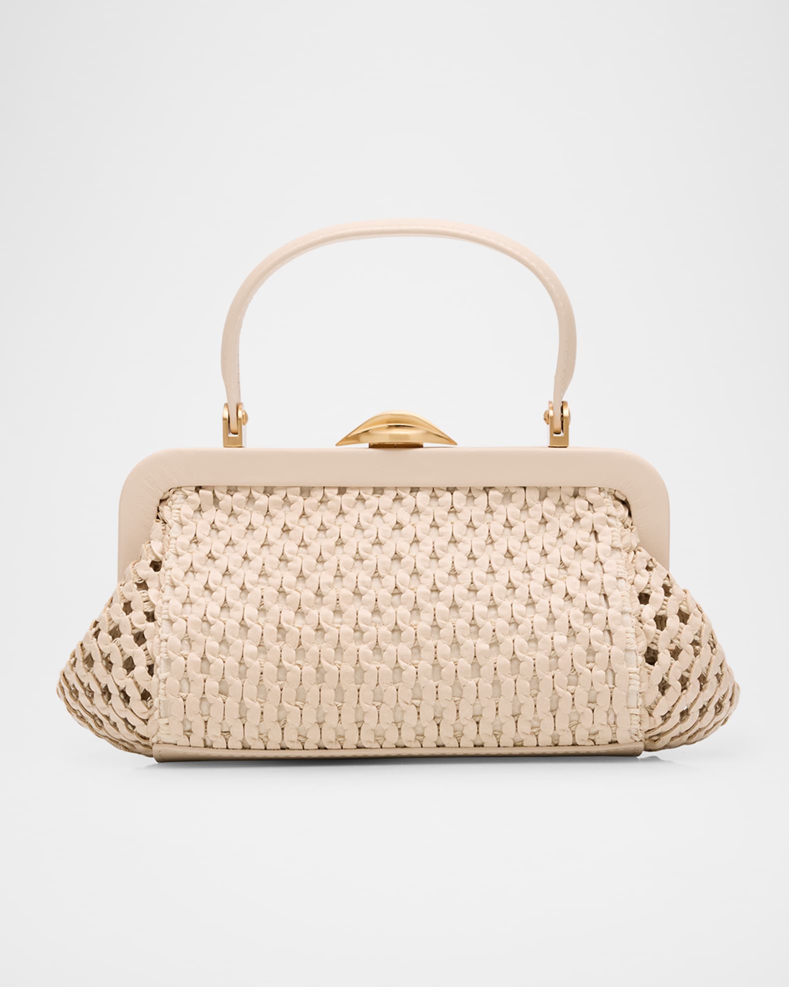 Zuma Frame Woven Crossbody Bag 0