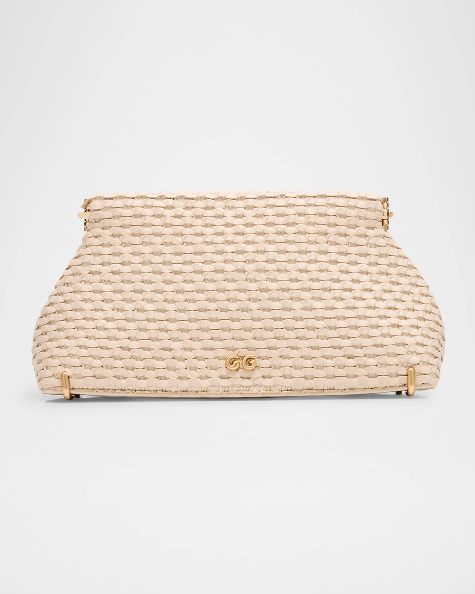 Lillia Mini Woven Clutch Bag 0