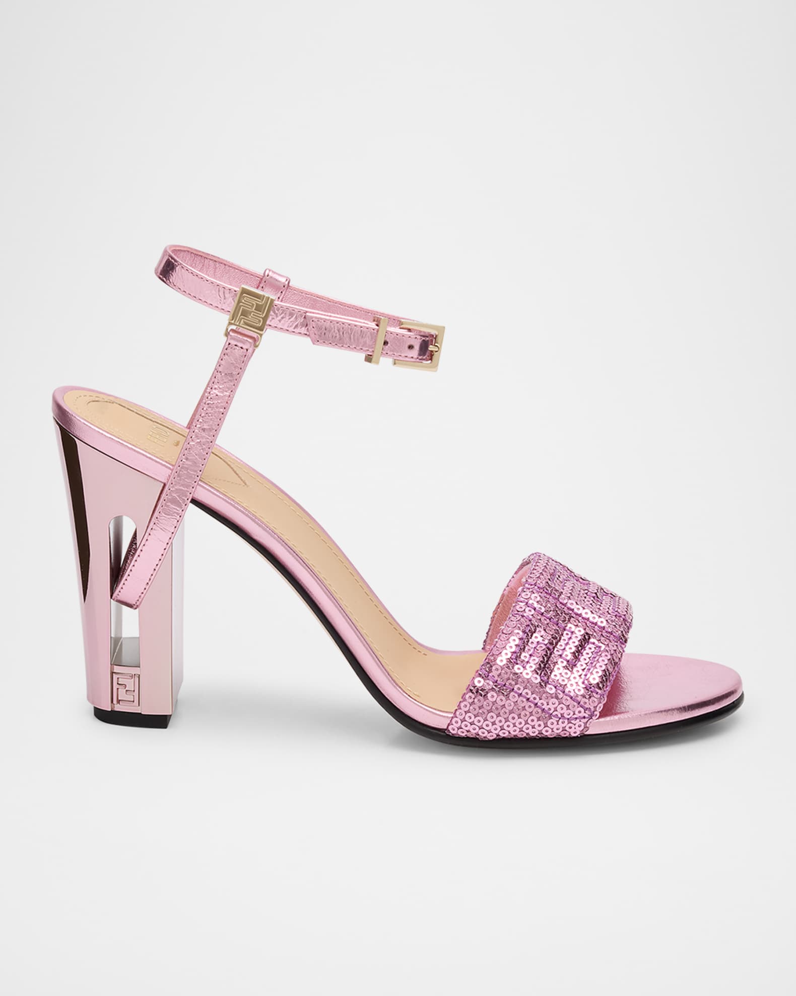 Sequin block heels new arrivals