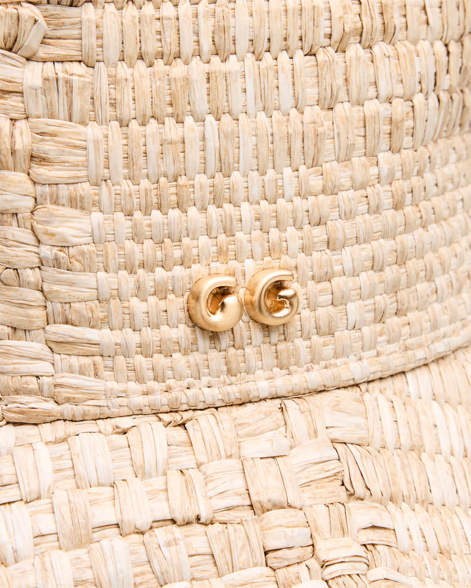 Juliana Raffia Bucket Hat 1