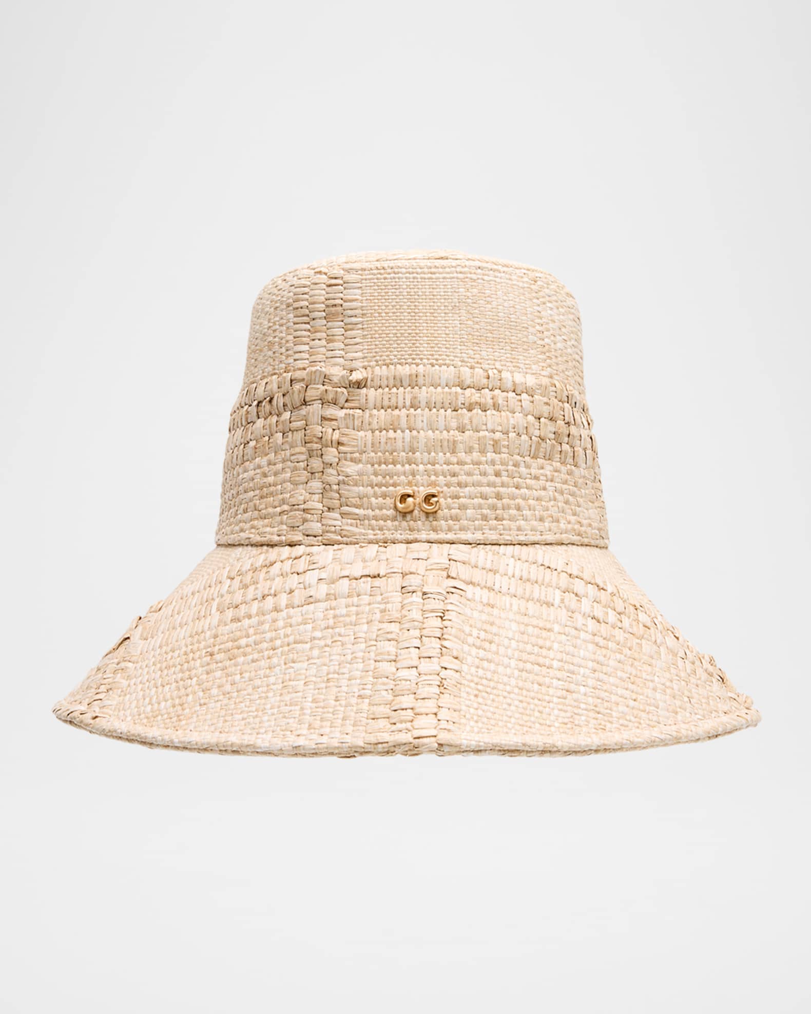 Cult Gaia Juliana Raffia Bucket Hat | Neiman Marcus
