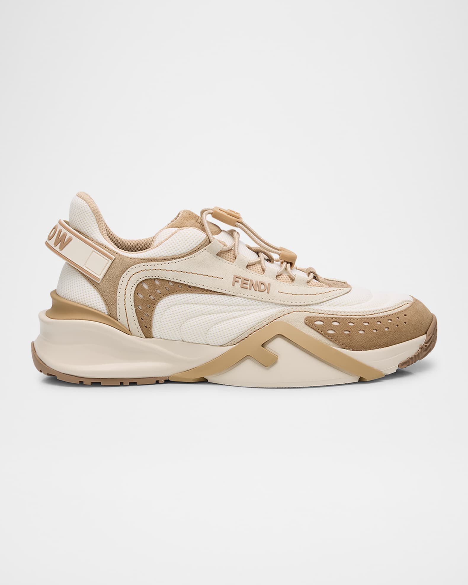 Flow Colorblock Suede Runner Sneakers 0