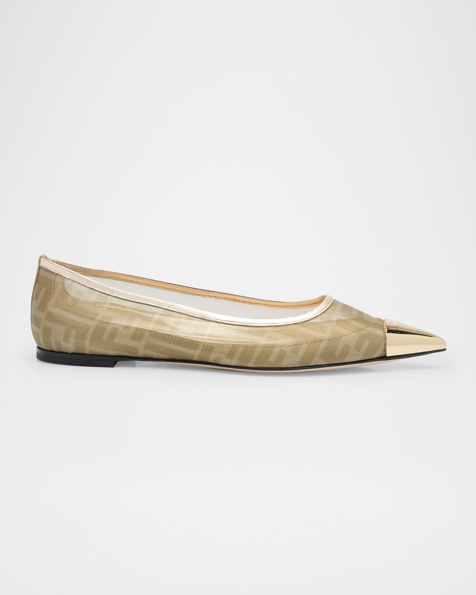 Colibri FF Mesh Cap-Toe Ballerina Flats 0