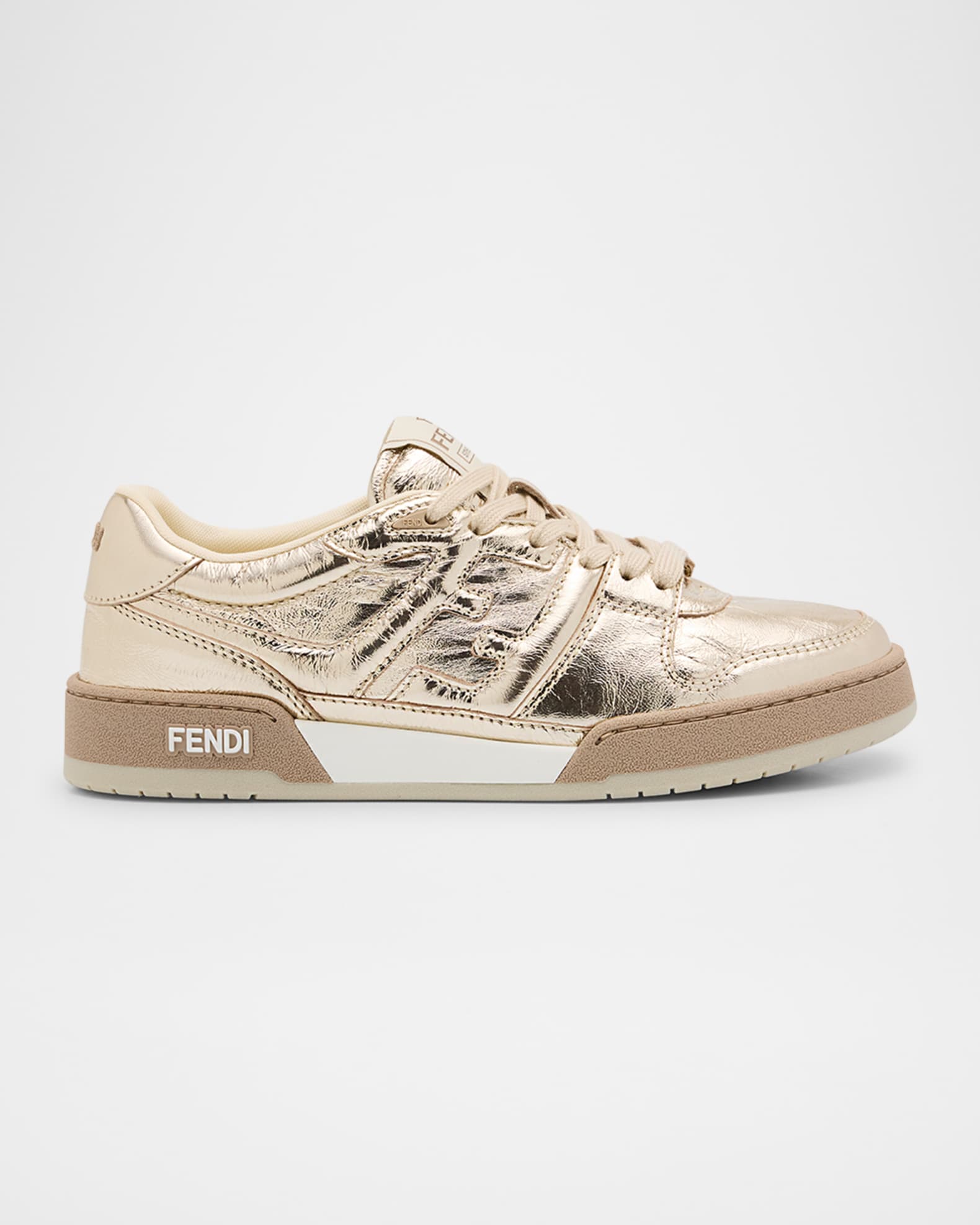 Match Metallic Low-Top Sneakers 0