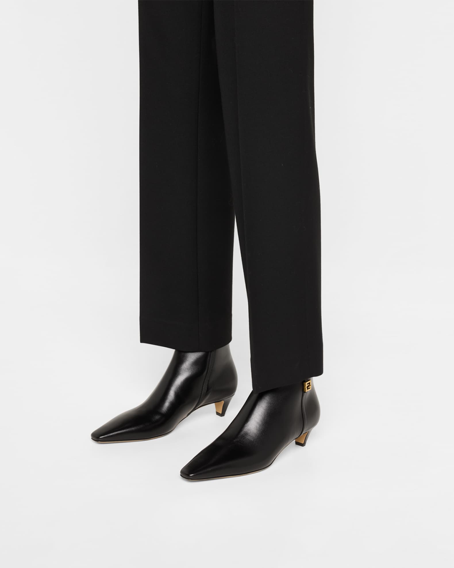 Fold Leather FF Harness Booties 1