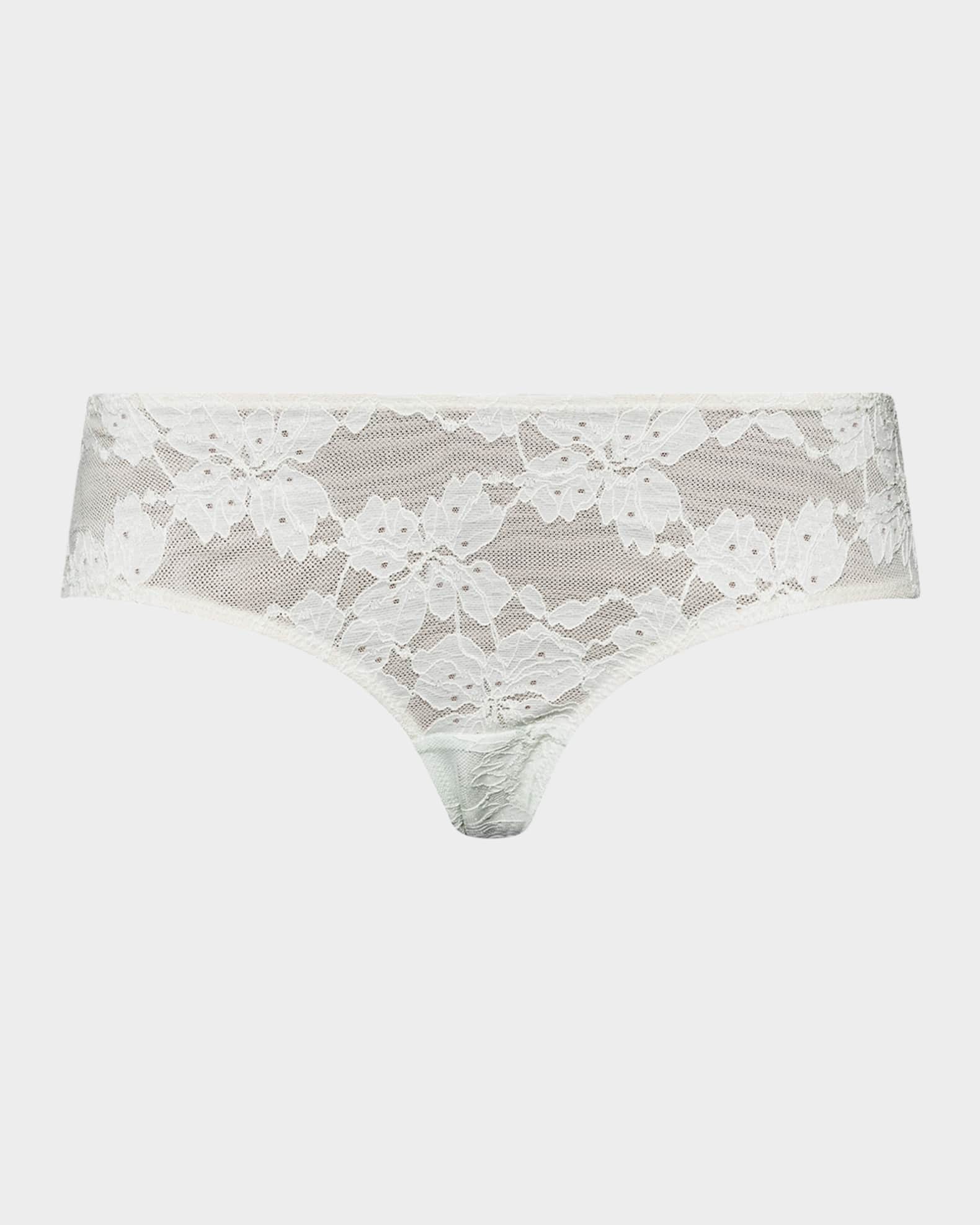 Anais Low-Rise Lace Bikini Briefs 0