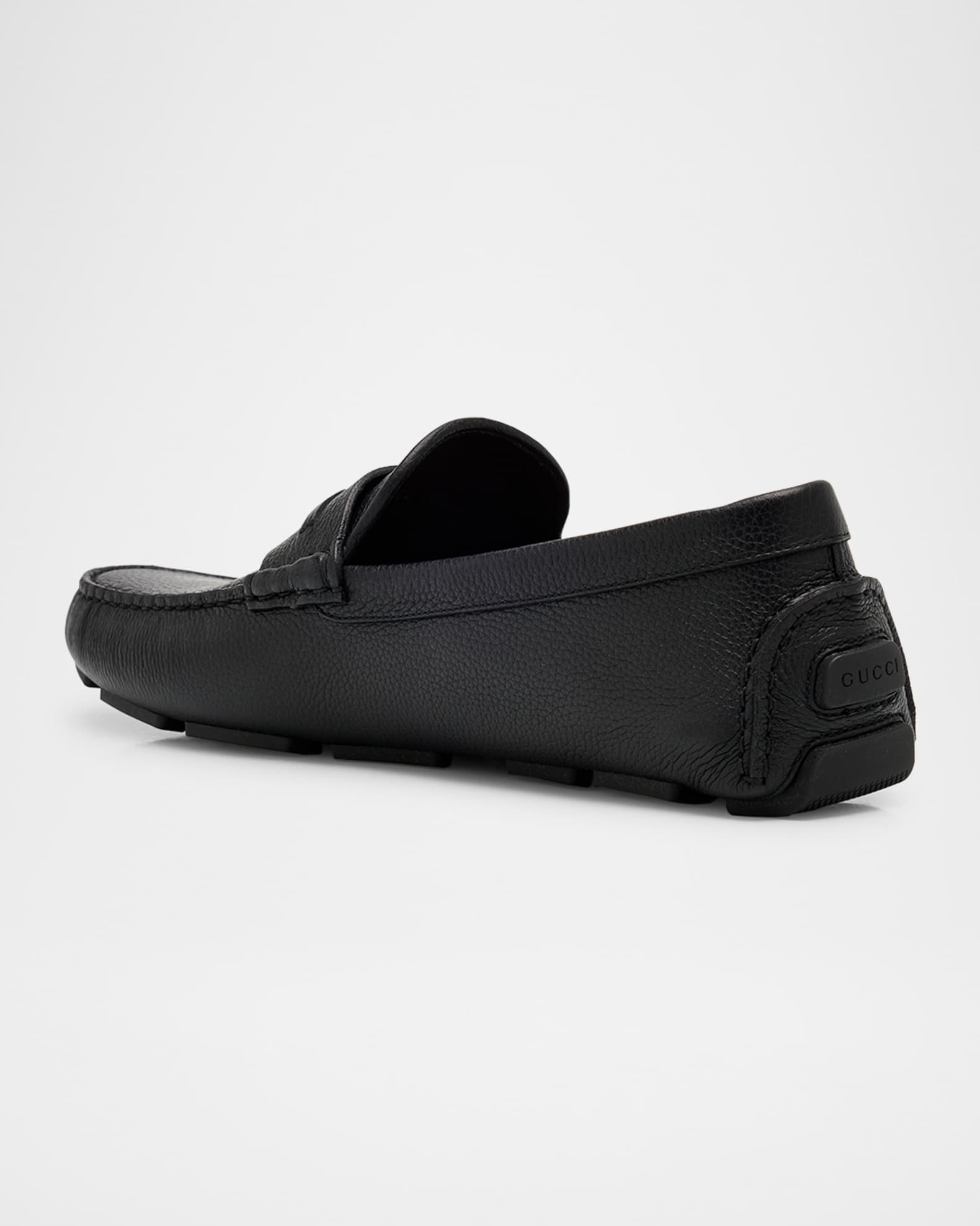 Men's Havel Interlocking G Leather Drivers 1