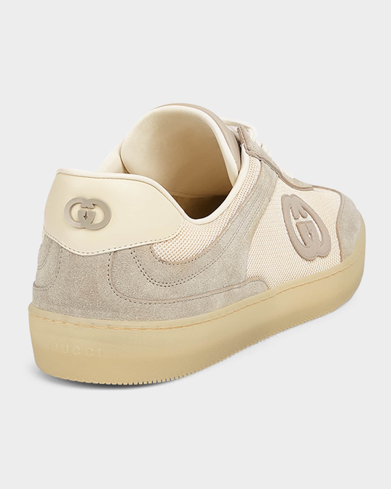 Men's G75 Interlocking G Low-Top Sneakers 1