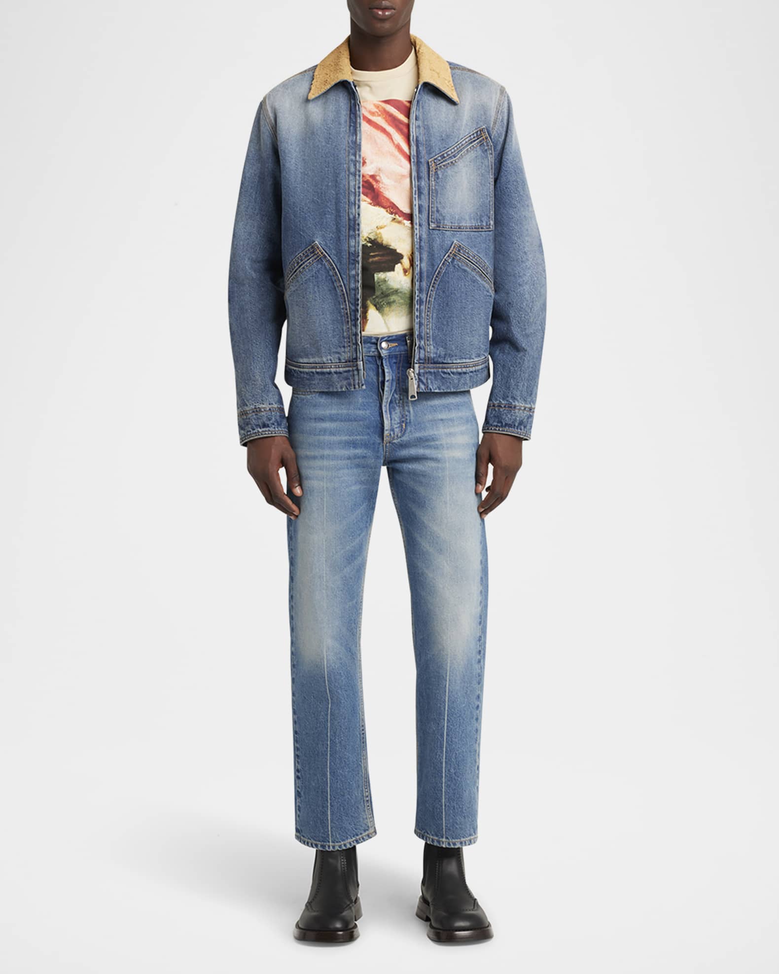 ジャケット MCQUEEN Denim jacket nm_4923443_100380_m
