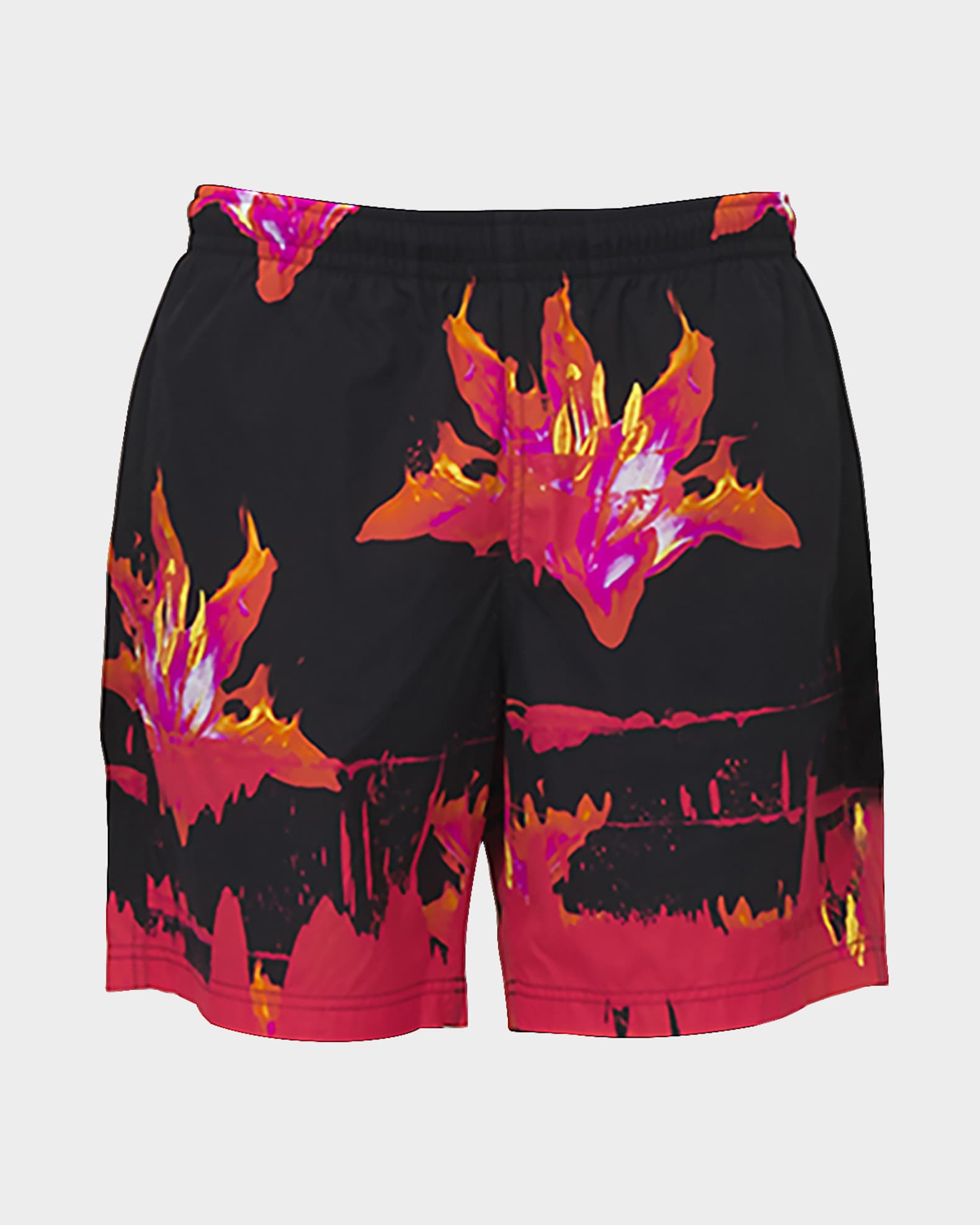 Men's Fire Lily Swim Trunks 0