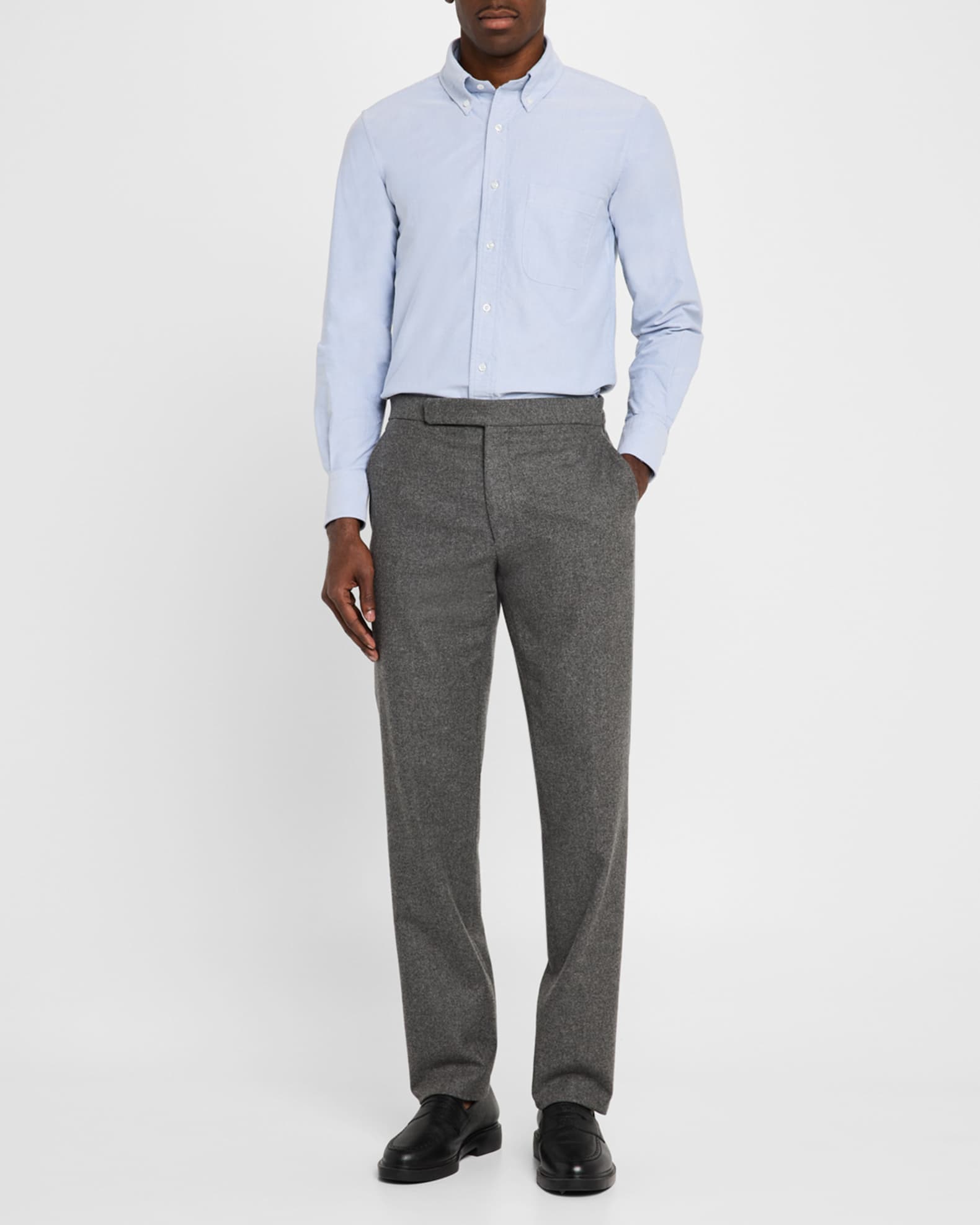Men's Oxford Back-Stripe Sport Shirt 1