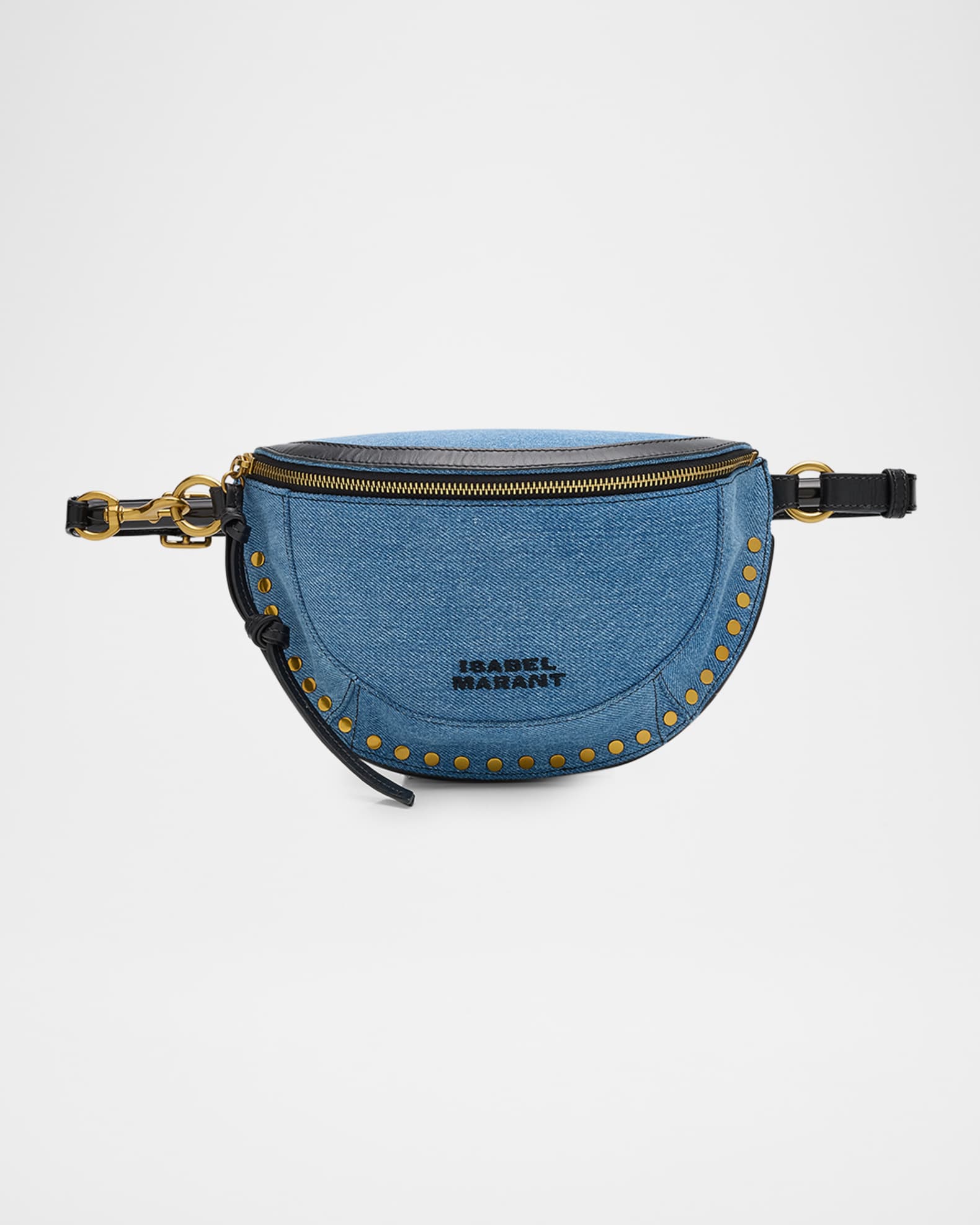 Skano Oskan Studded Denim Belt Bag