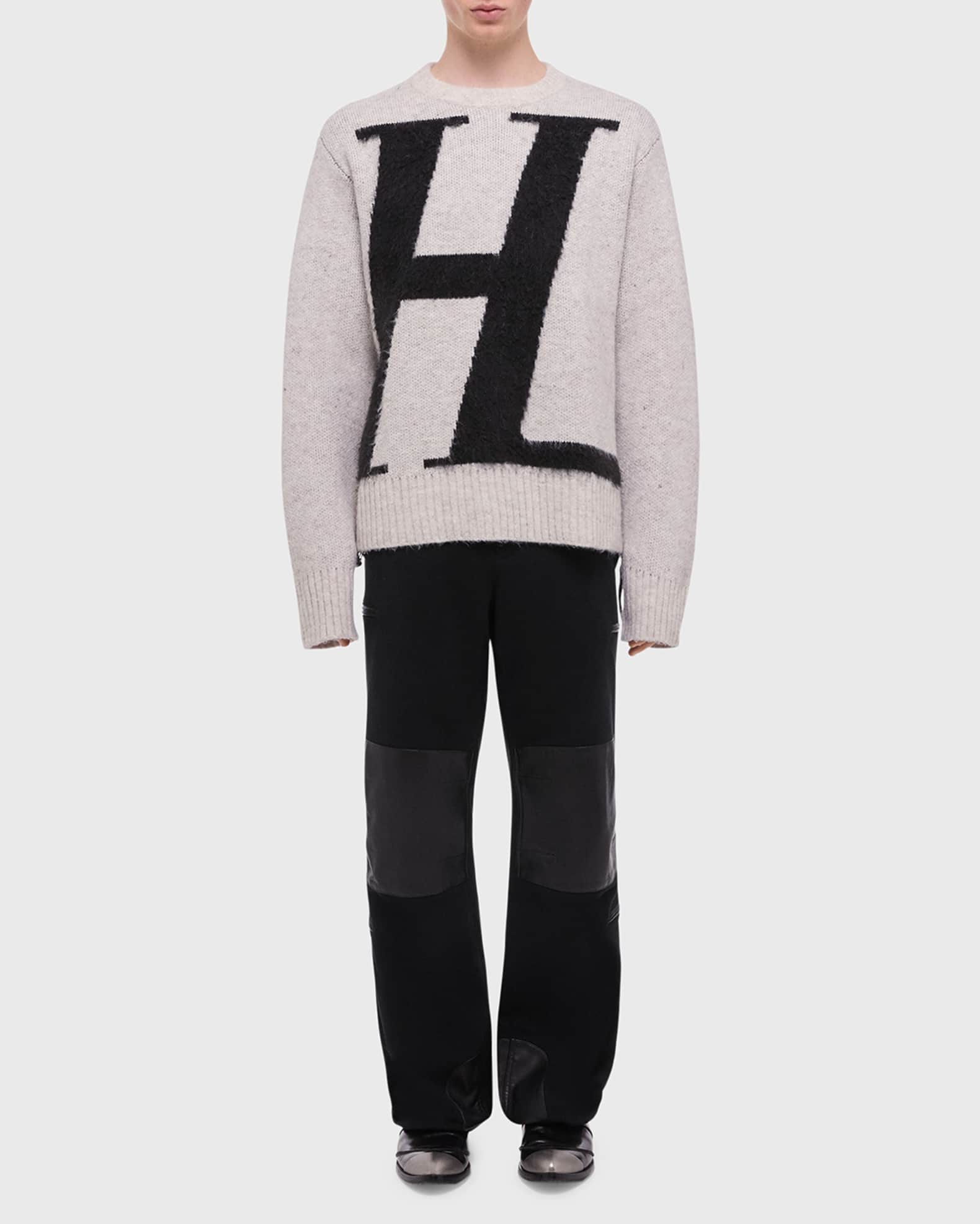 Men's Oversized Logo Sweater 1