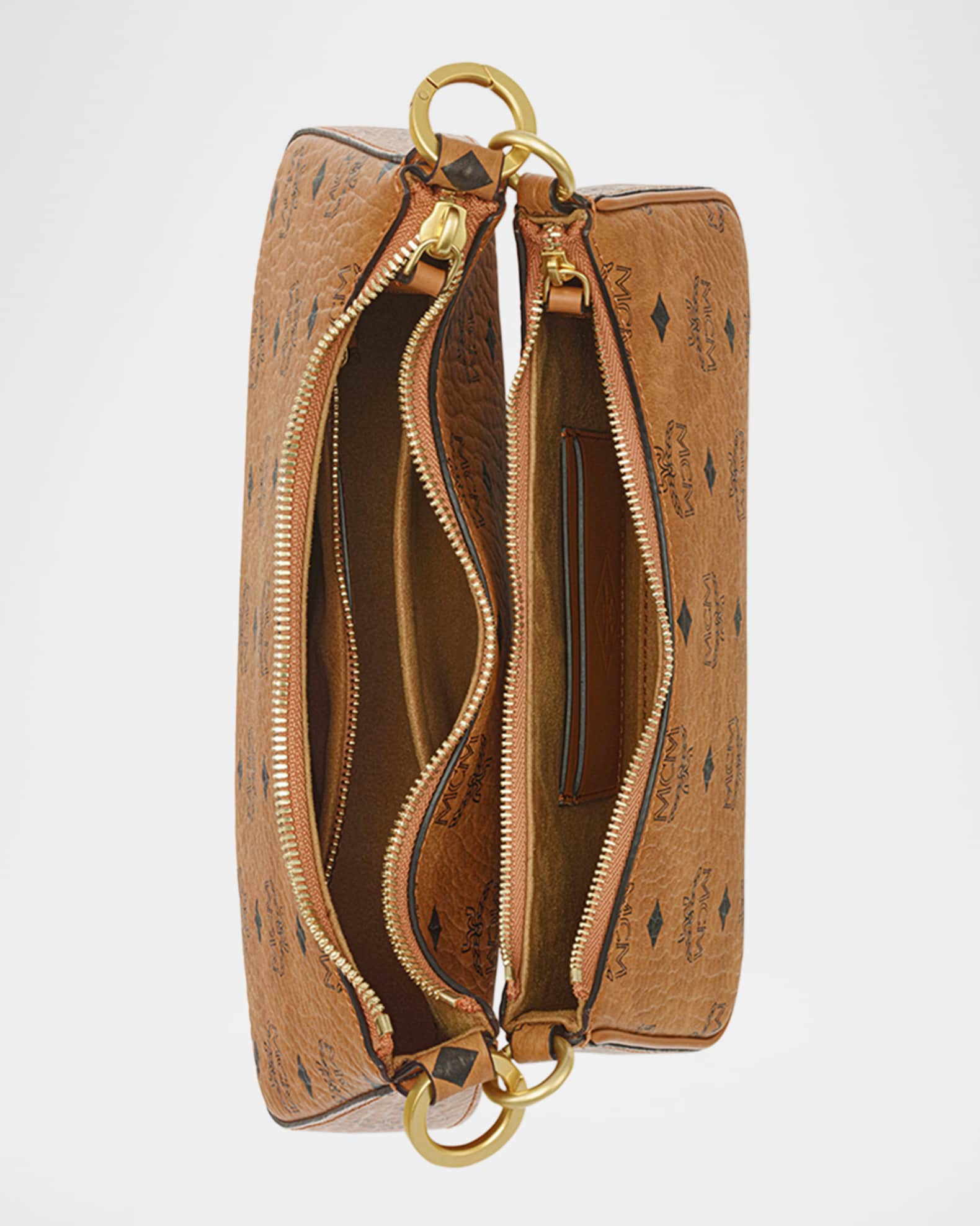 Aren Small Visetos Zip Shoulder Bag 1