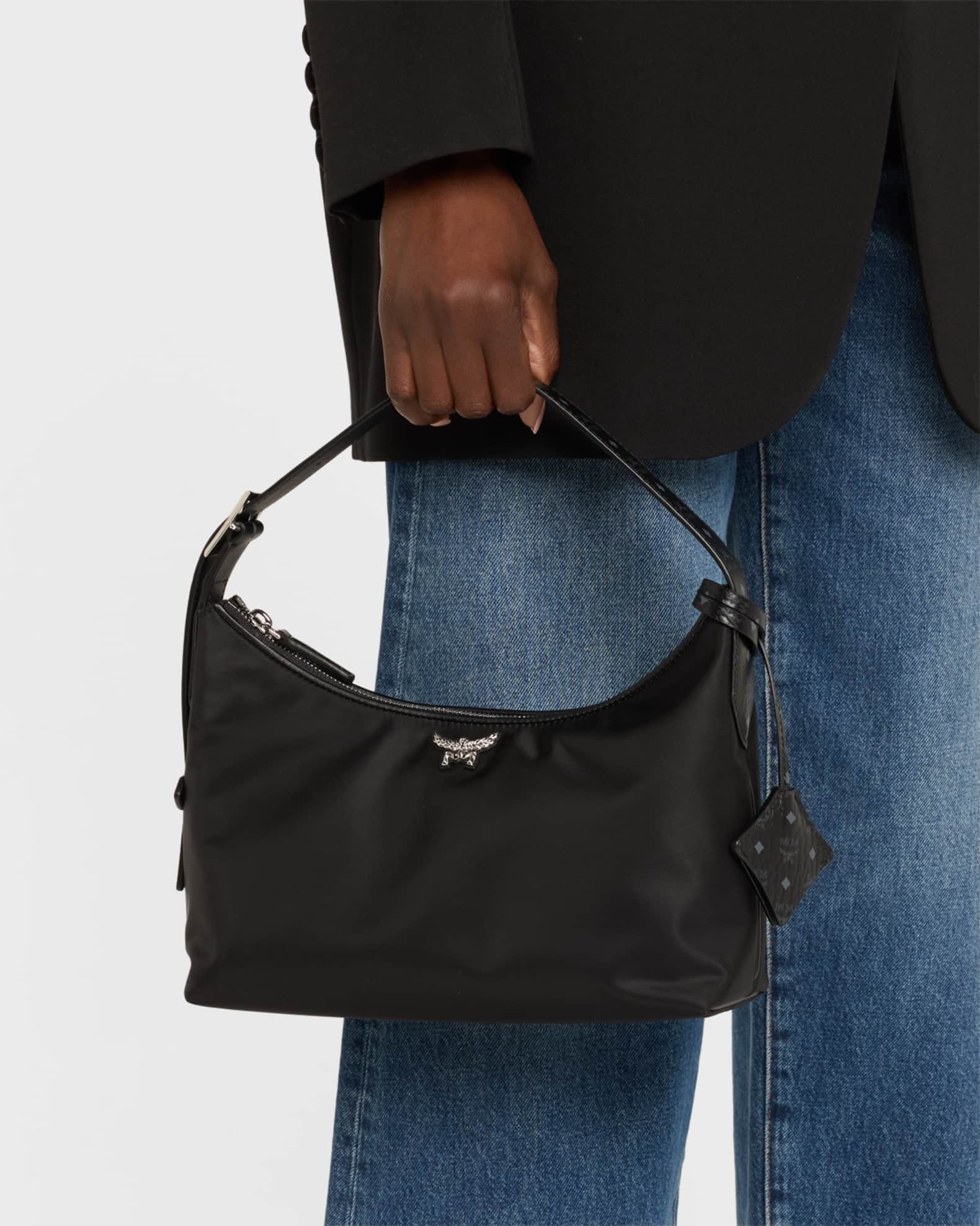 Aren Small Visetos Hobo Bag 1