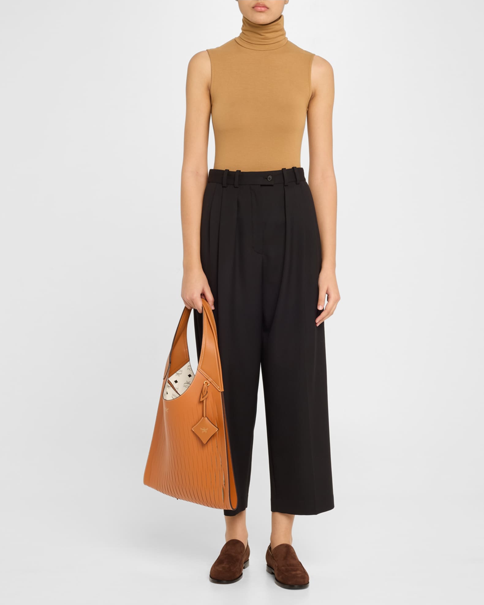トートバッグ MCM PRINTED CANVAS XL AREN SHOPPING BAG MCM Printed Canvas Xl Aren Shopping Bag | italist