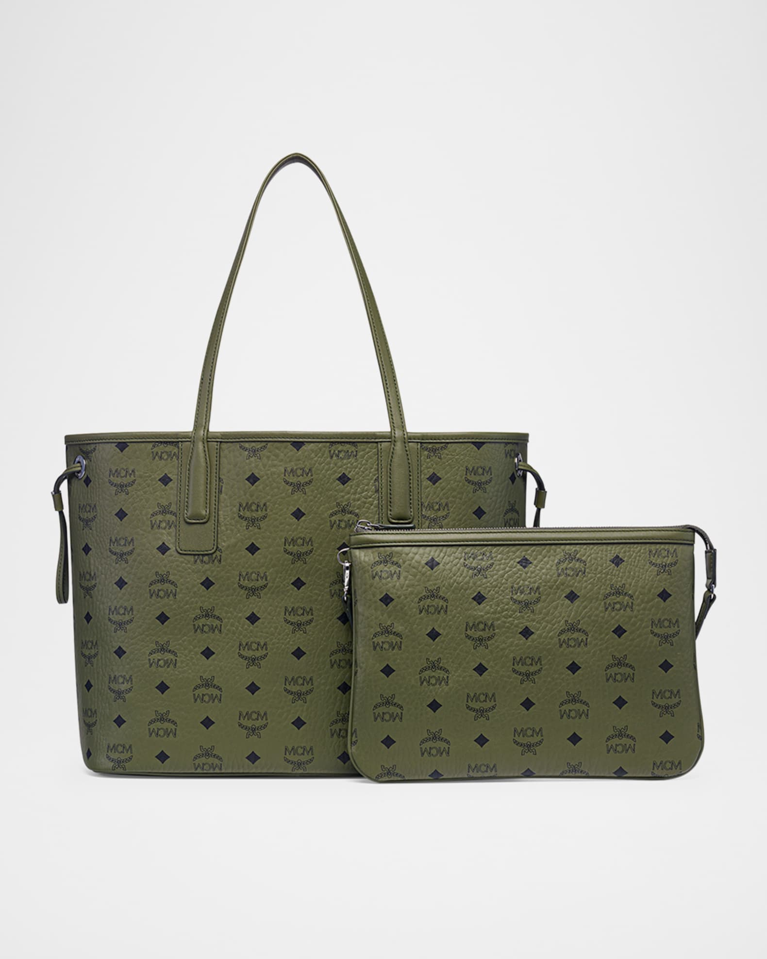 Liz Medium Visetos Shopper Tote Bag 1