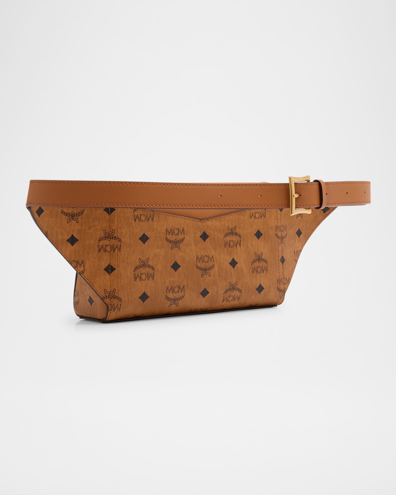 Small 3D Diamond Visetos Belt Bag
