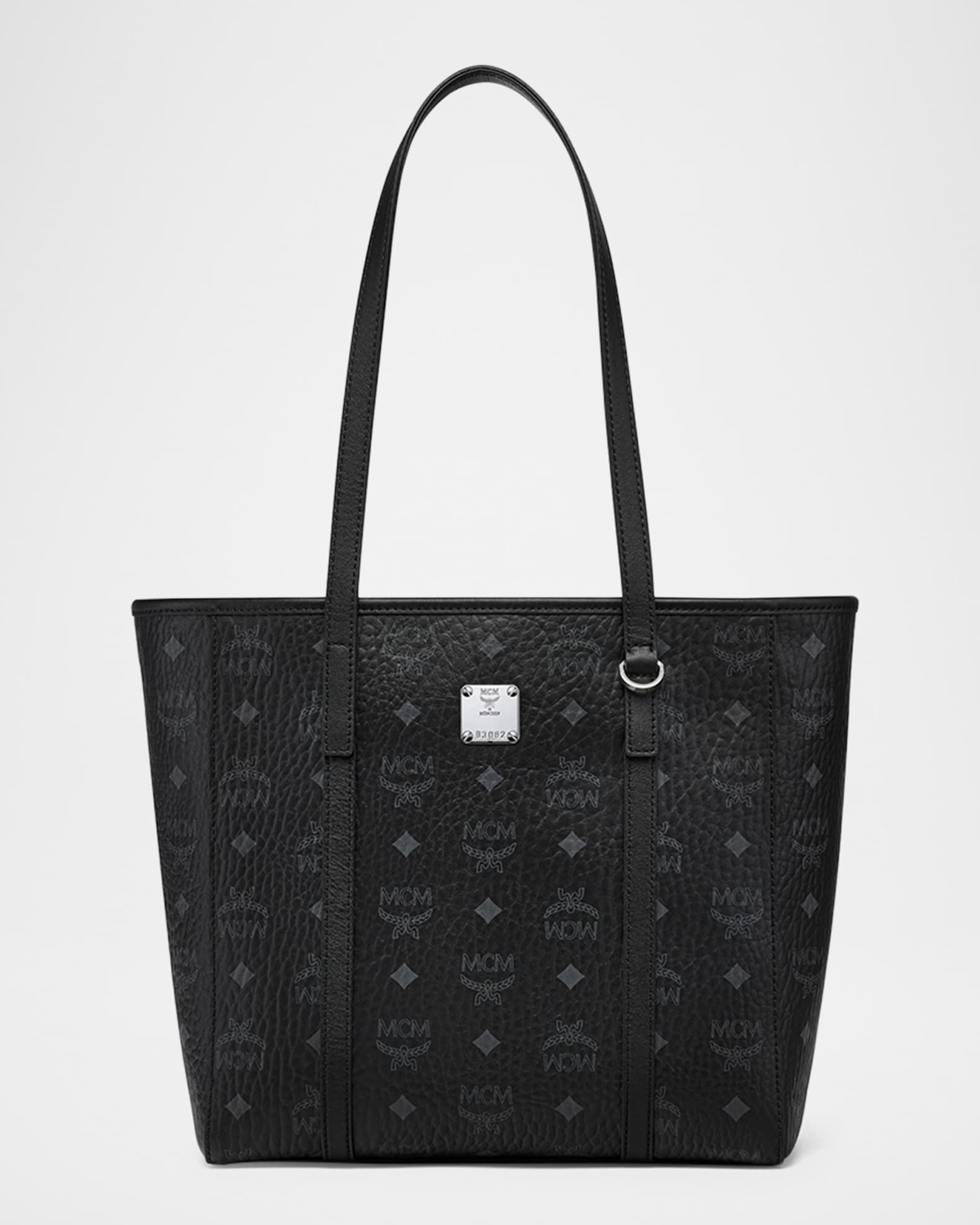 Toni Small Visetos Shopper Tote Bag 0