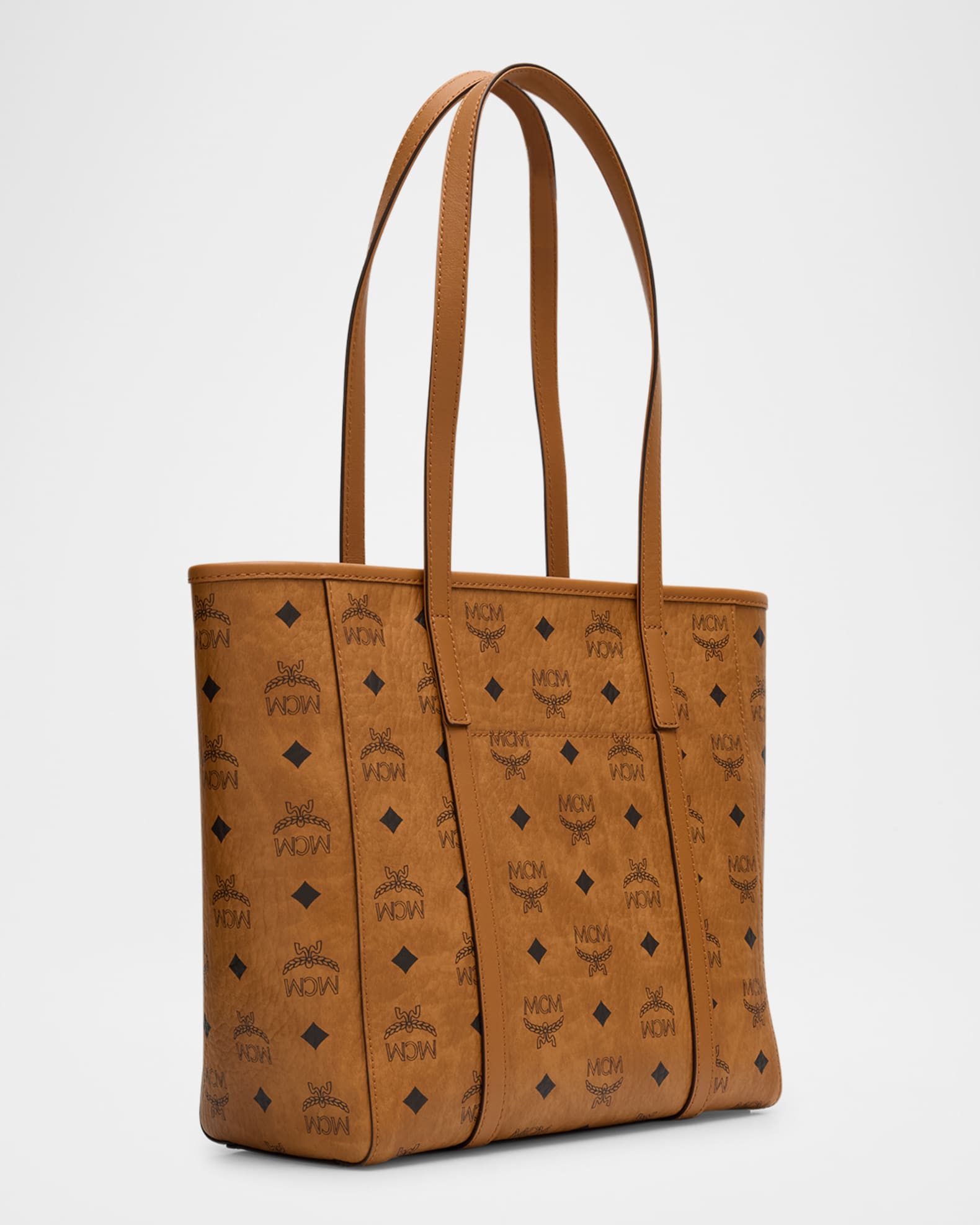 Toni Small Visetos Shopper Tote Bag