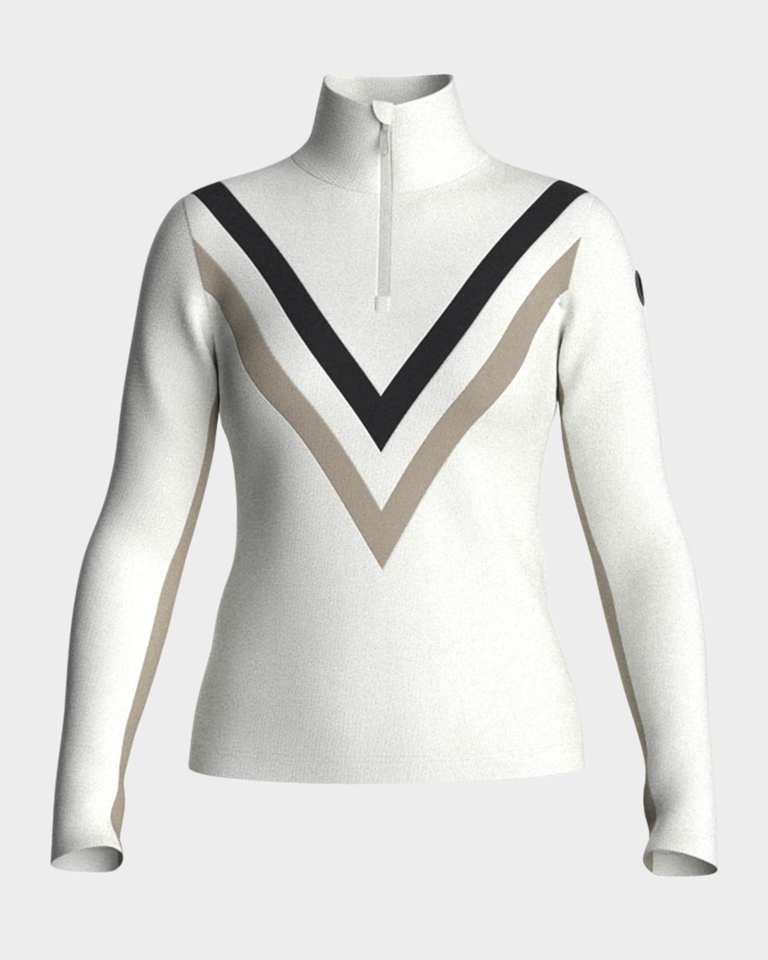 Voss Chevron Quarter-Zip Pullover 0
