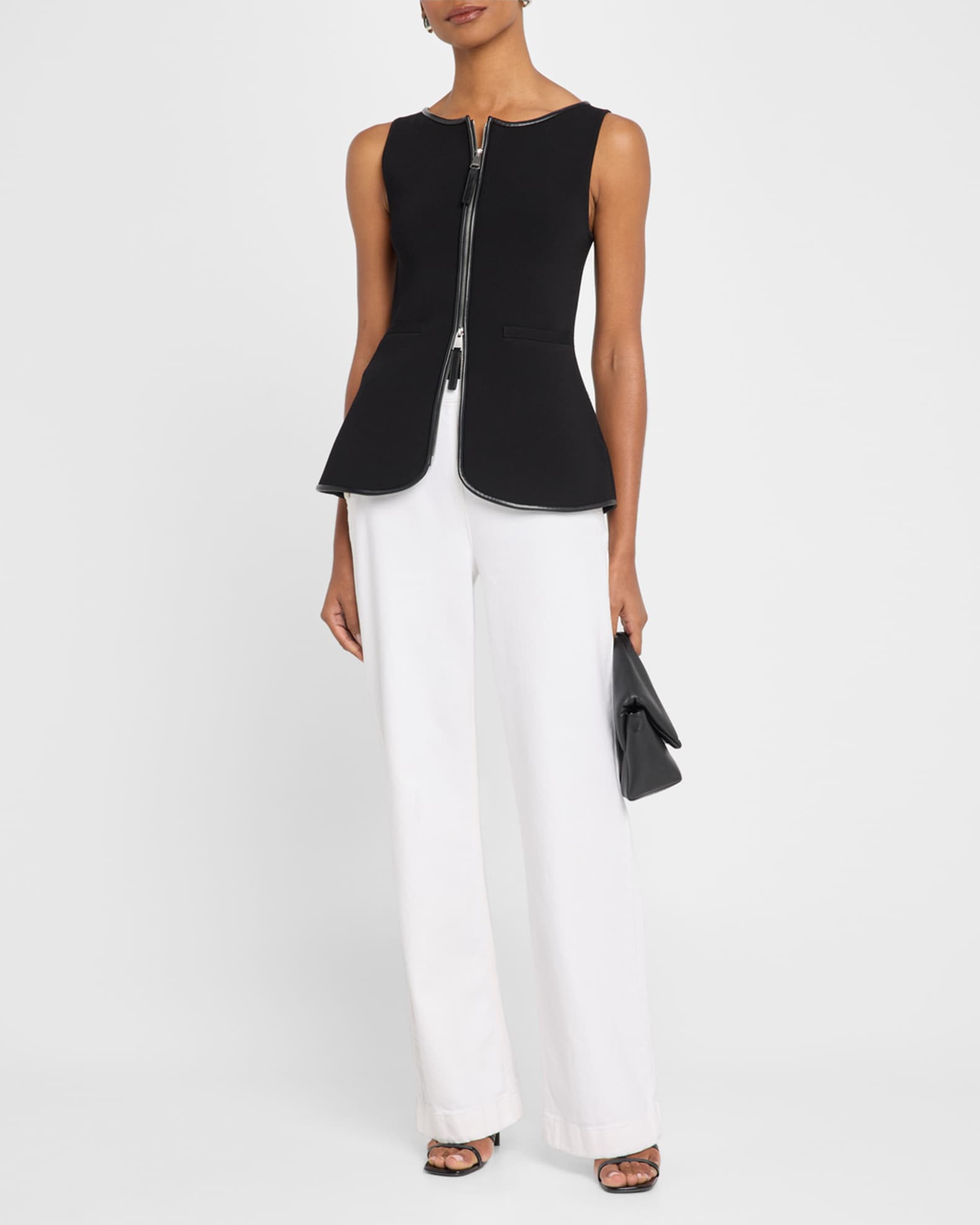 Wide-Leg Sailor Jeans 1
