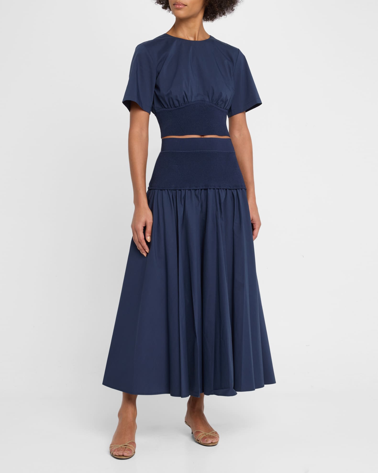 Adair Short-Sleeve Crop Top 1