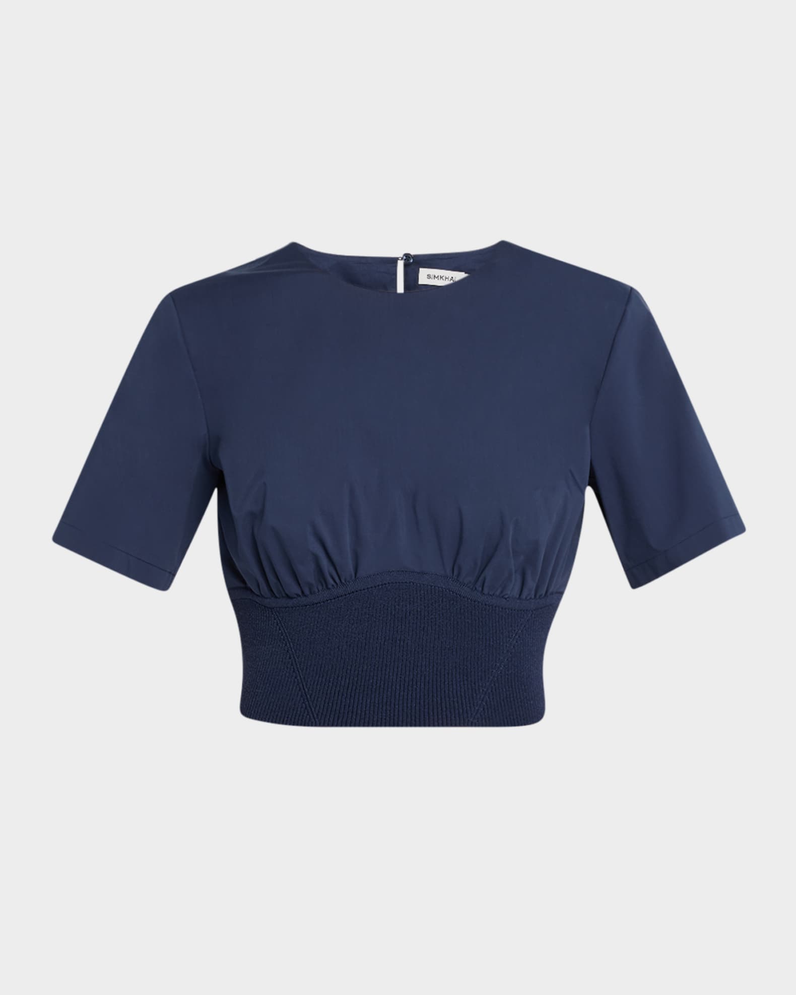 Adair Short-Sleeve Crop Top 0