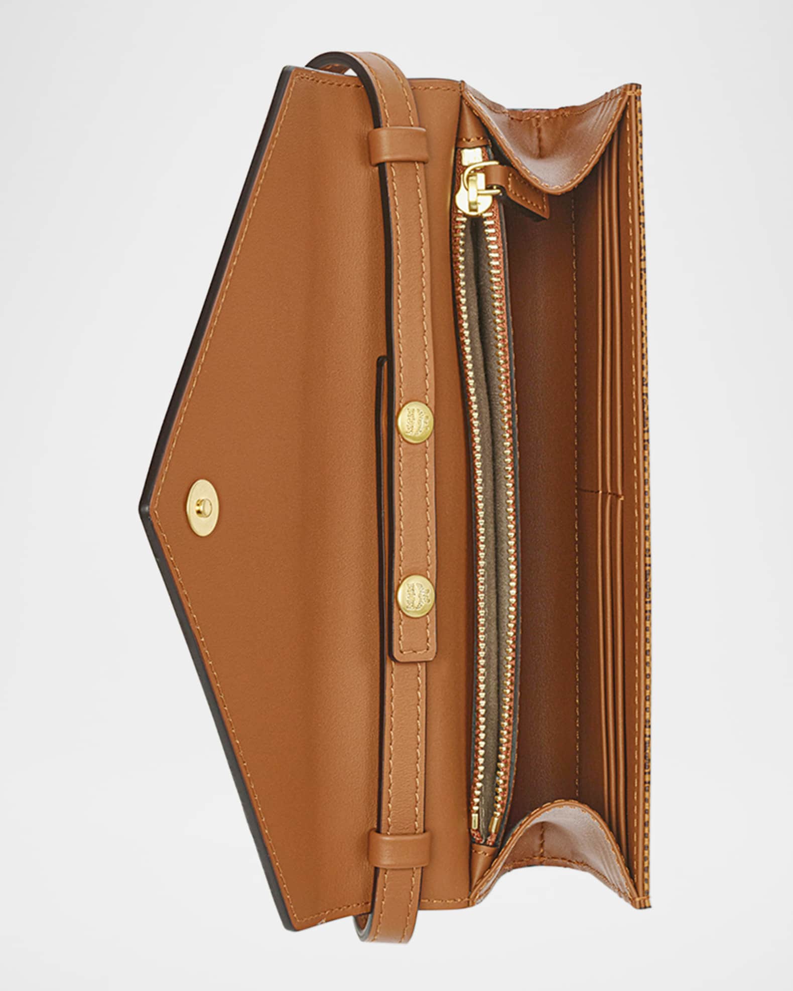 Himmel Lauretos Envelope Leather Wallet on Chain  1