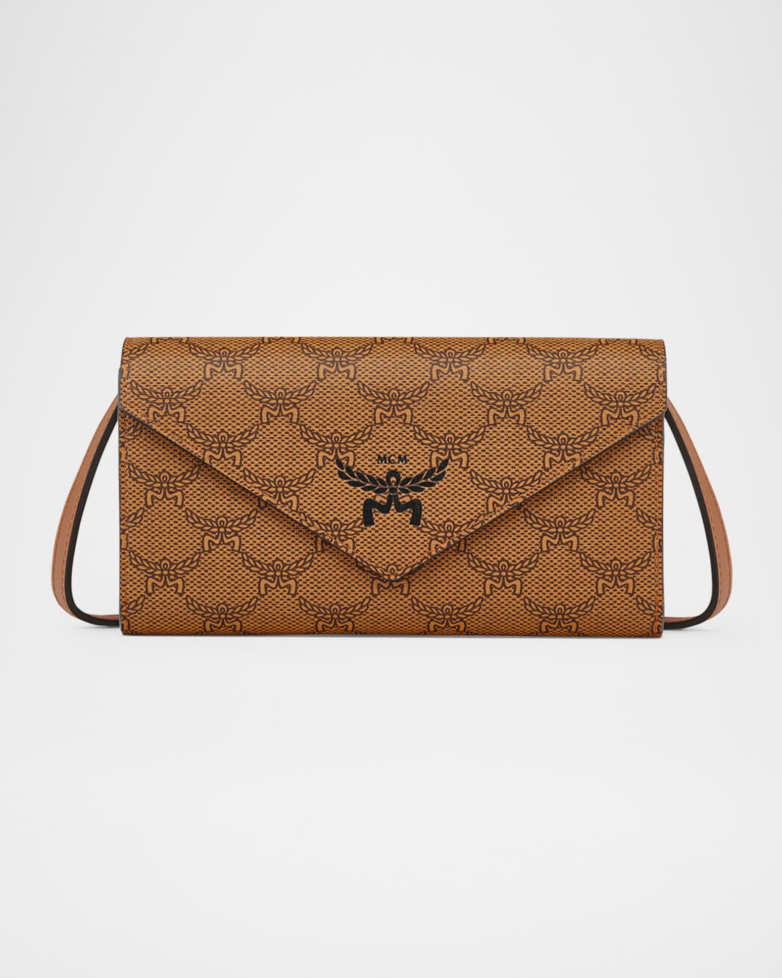 Himmel Lauretos Envelope Leather Wallet on Chain  0
